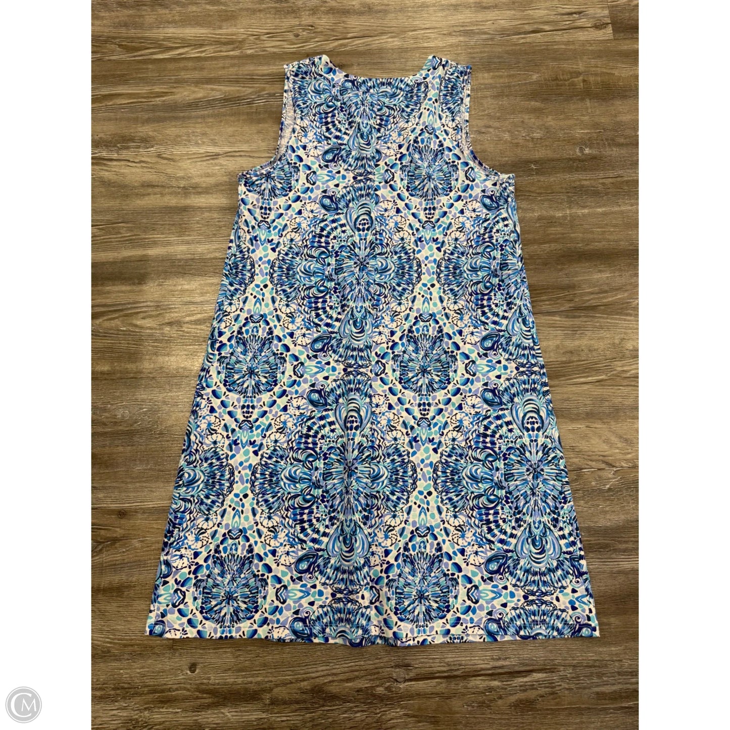 Dress Designer By Lilly Pulitzer In Blue & Purple, Size: S