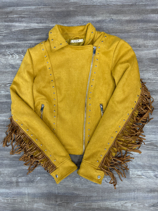 Jacket Moto By Clothes Mentor  Size: S