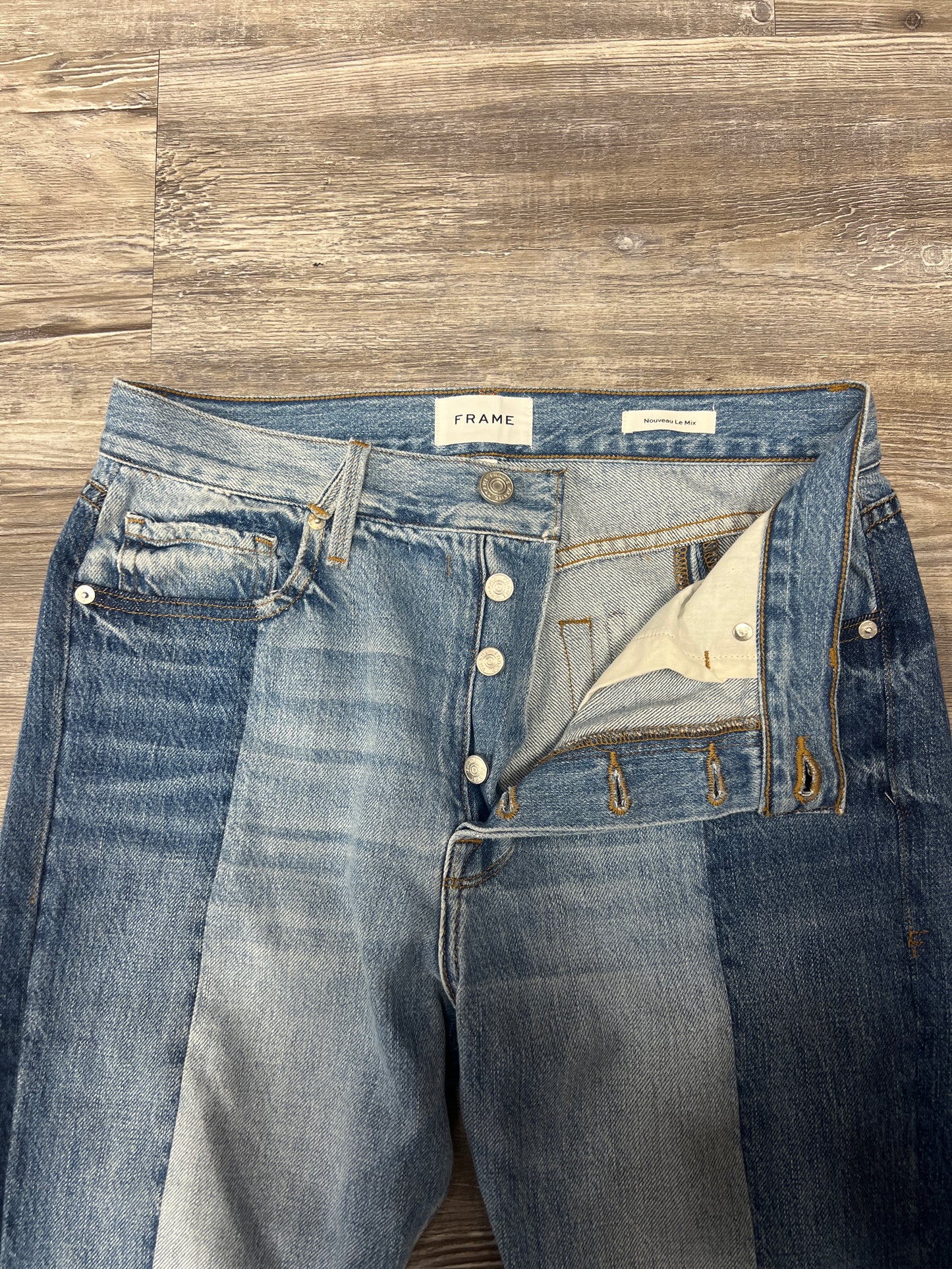Blue Denim Jeans Designer Frame, Size 4