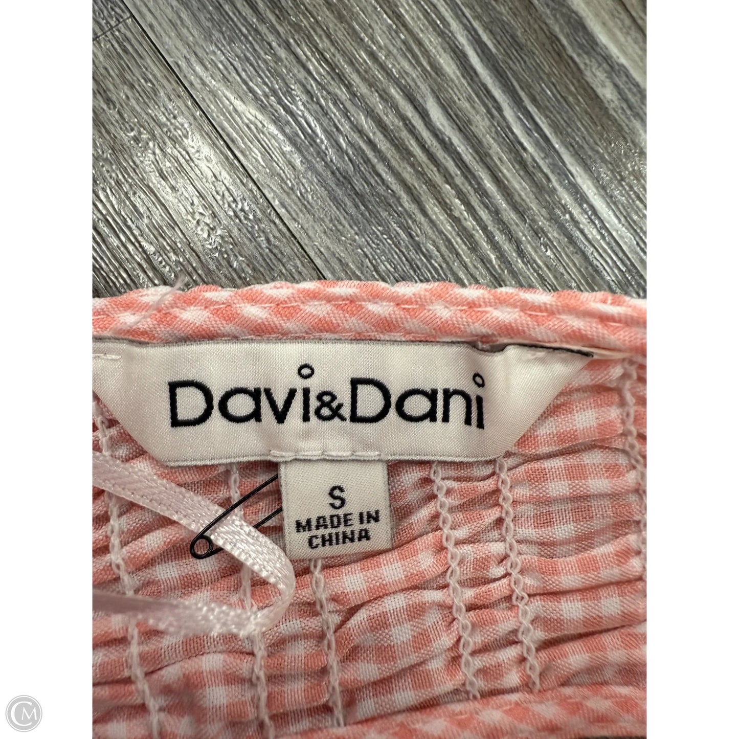Dress Casual Maxi By Davi & Dani In Blue & Pink, Size: S