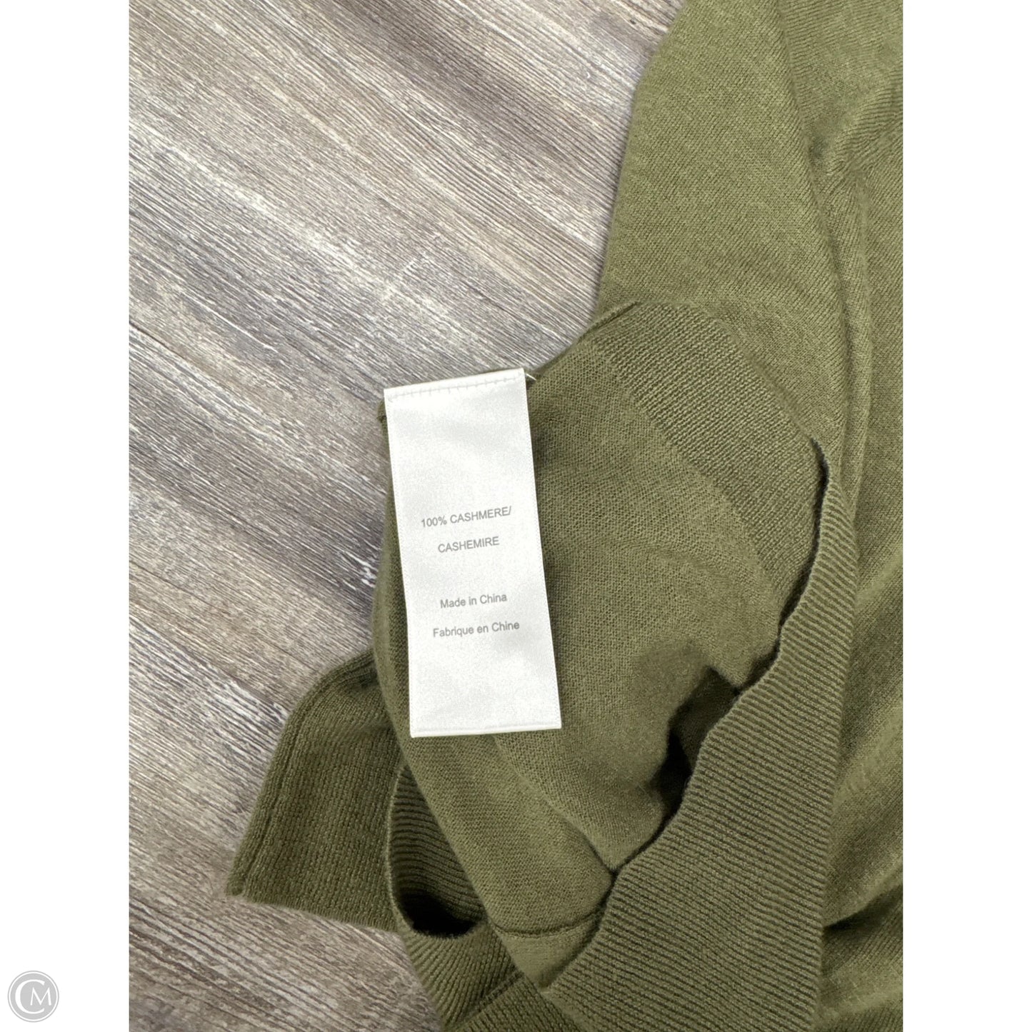 Sweater Cardigan Cashmere By Tory Burch In Green, Size: M