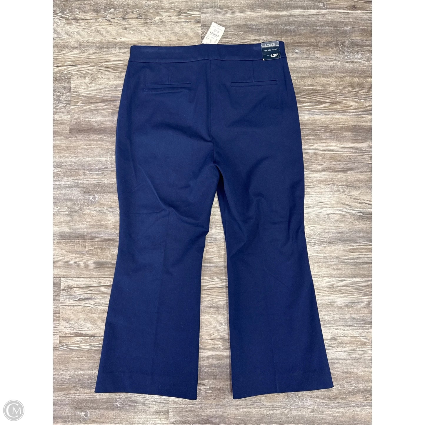 Pants Cropped By J. Crew In Navy, Size: 12p
