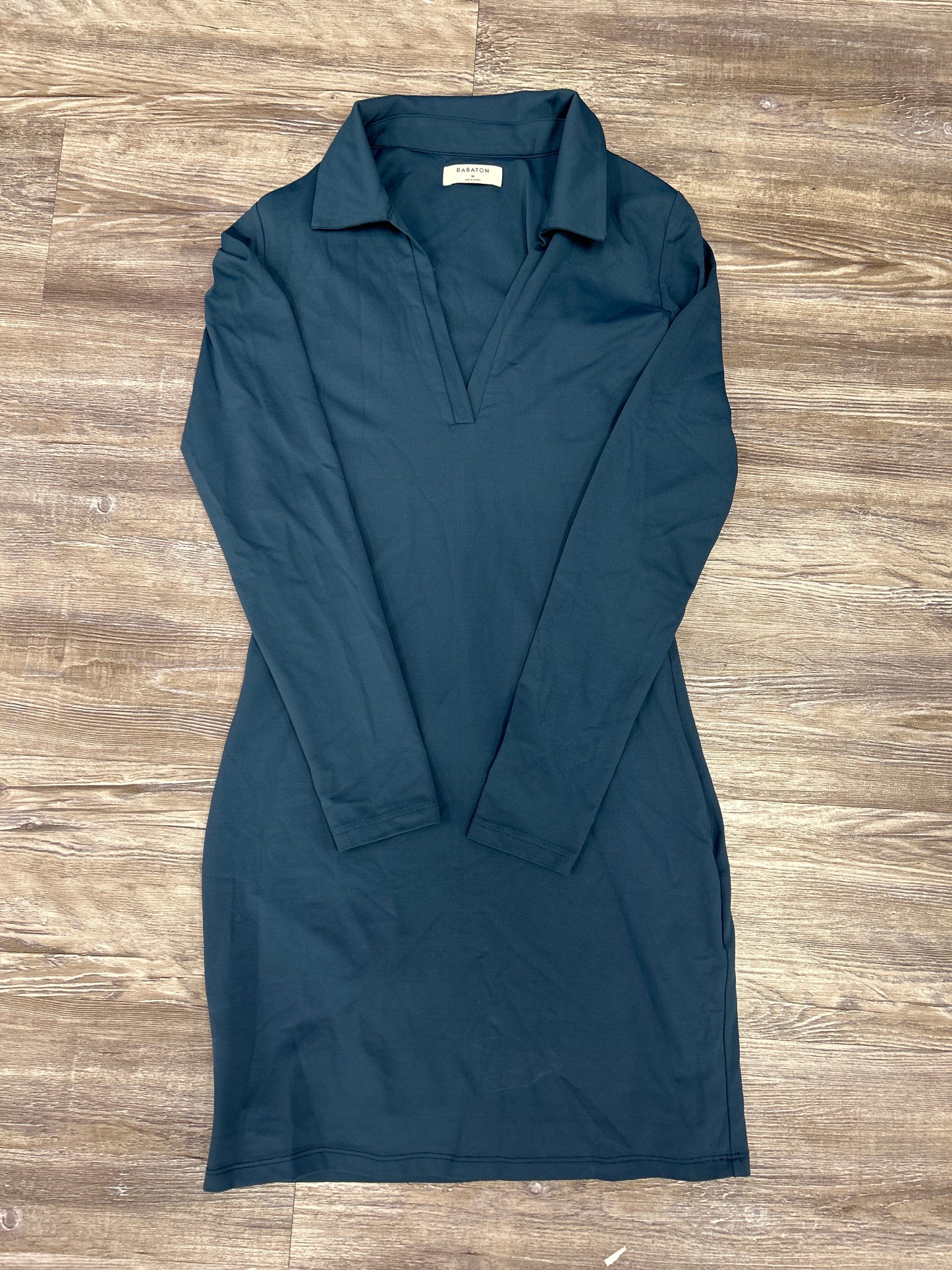 Dress Casual Short By Babaton In Teal, Size: M