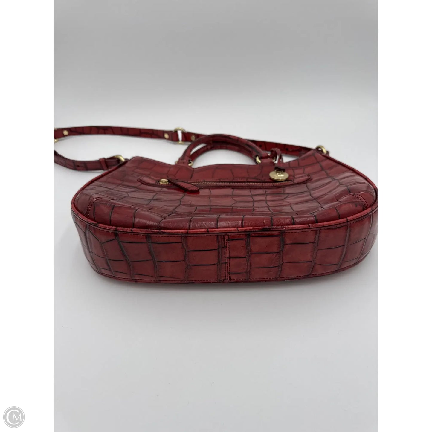 Handbag Designer By Brahmin, Size: Medium