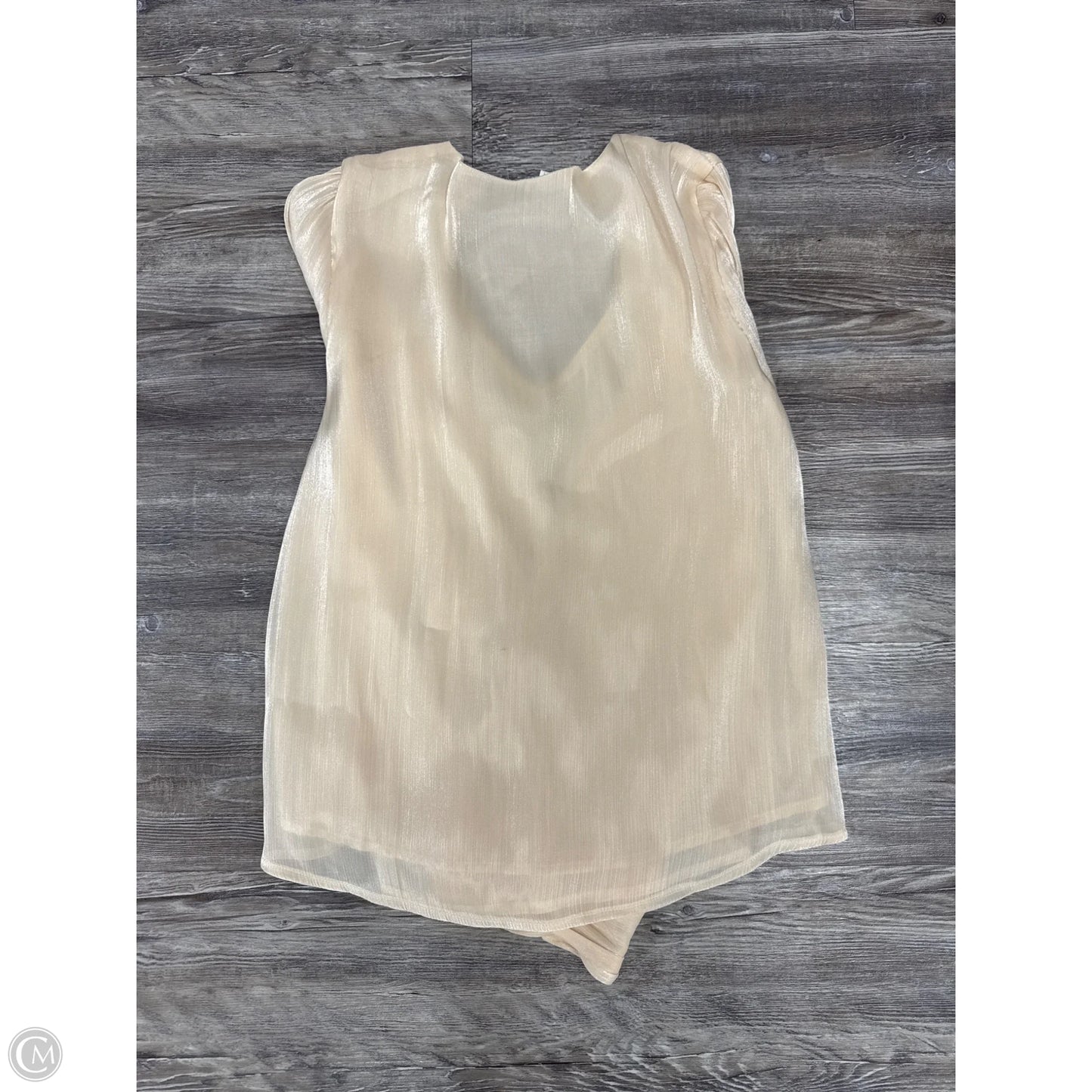 Top Long Sleeve By Blu Pepper In Cream, Size: L