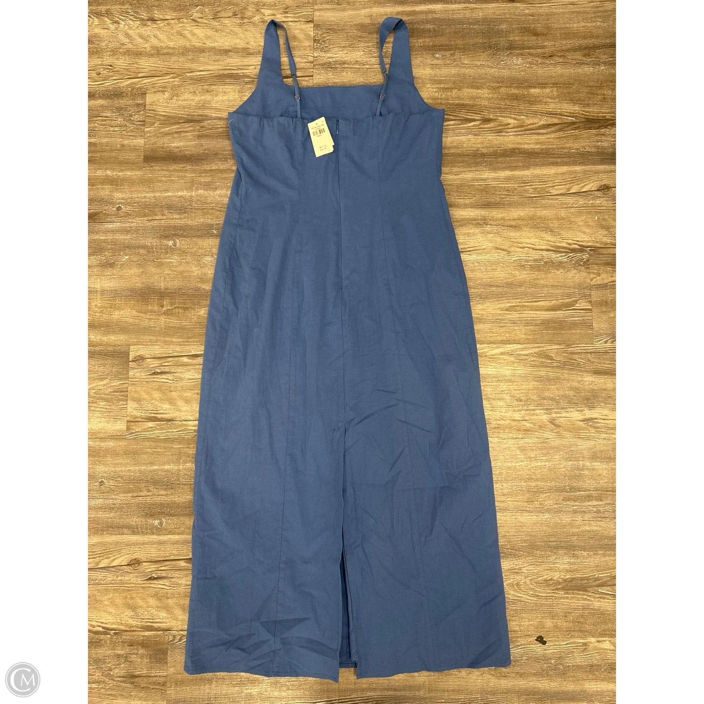 Dress Casual Maxi By Abercrombie And Fitch In Blue, Size: L