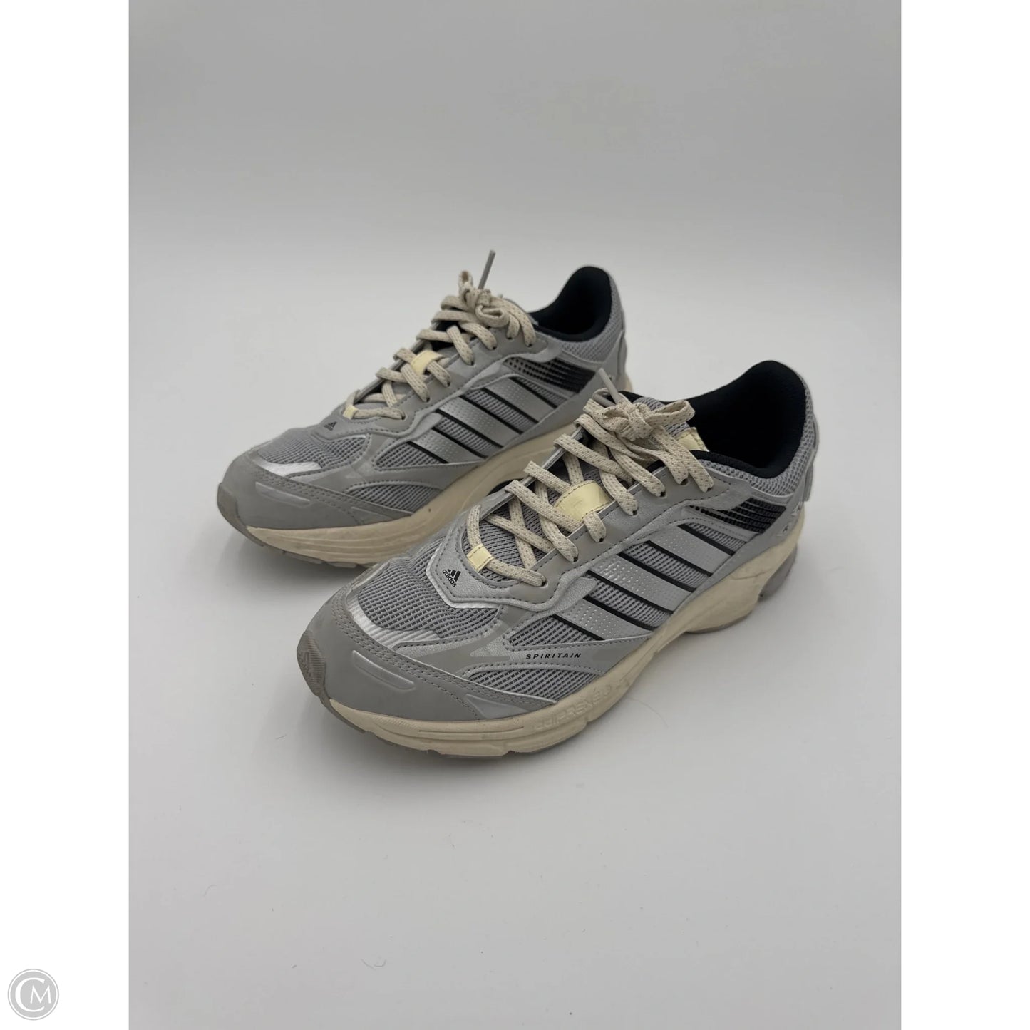 Shoes Athletic By Adidas In Grey & White, Size: 9.5