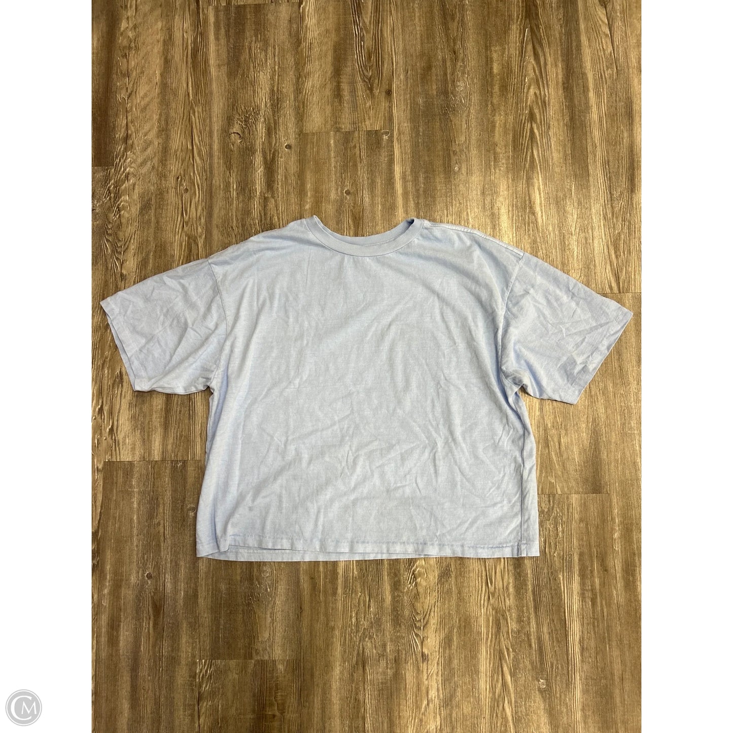 Top Short Sleeve By Free People In Blue, Size: S
