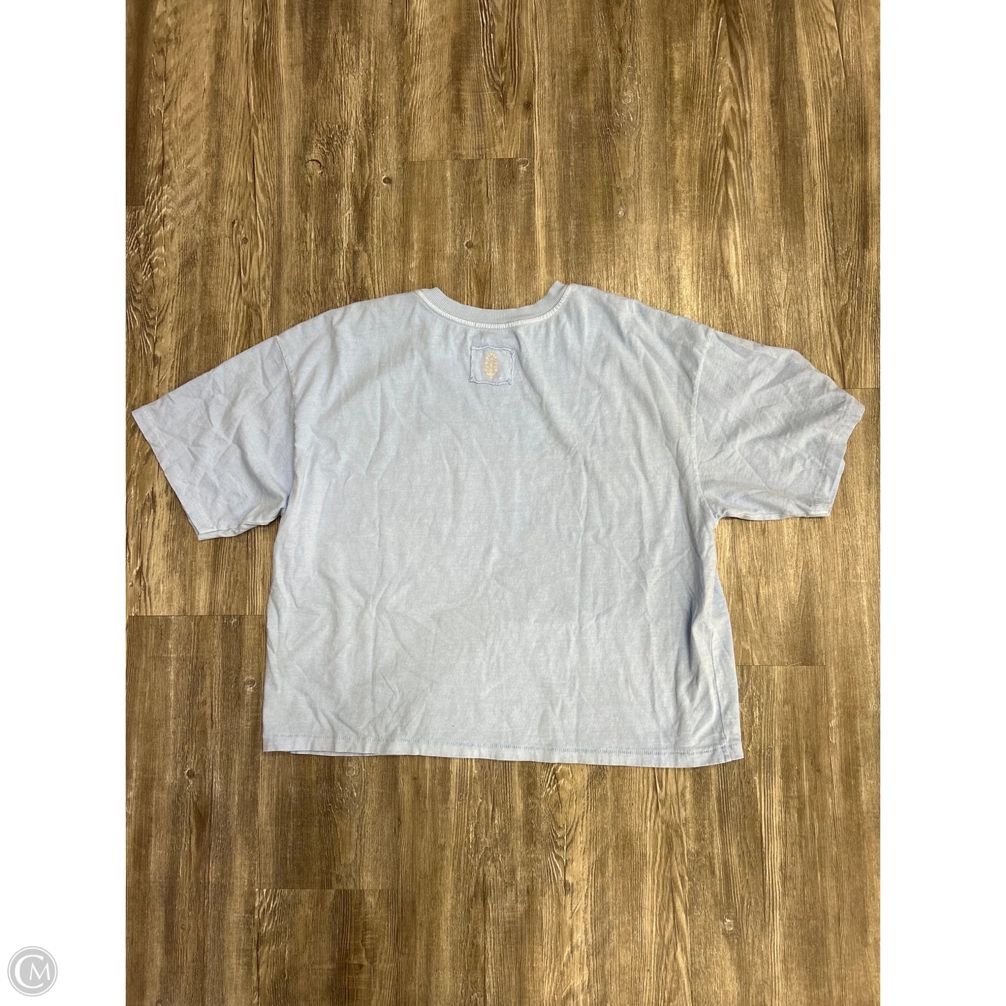 Top Short Sleeve By Free People In Blue, Size: S