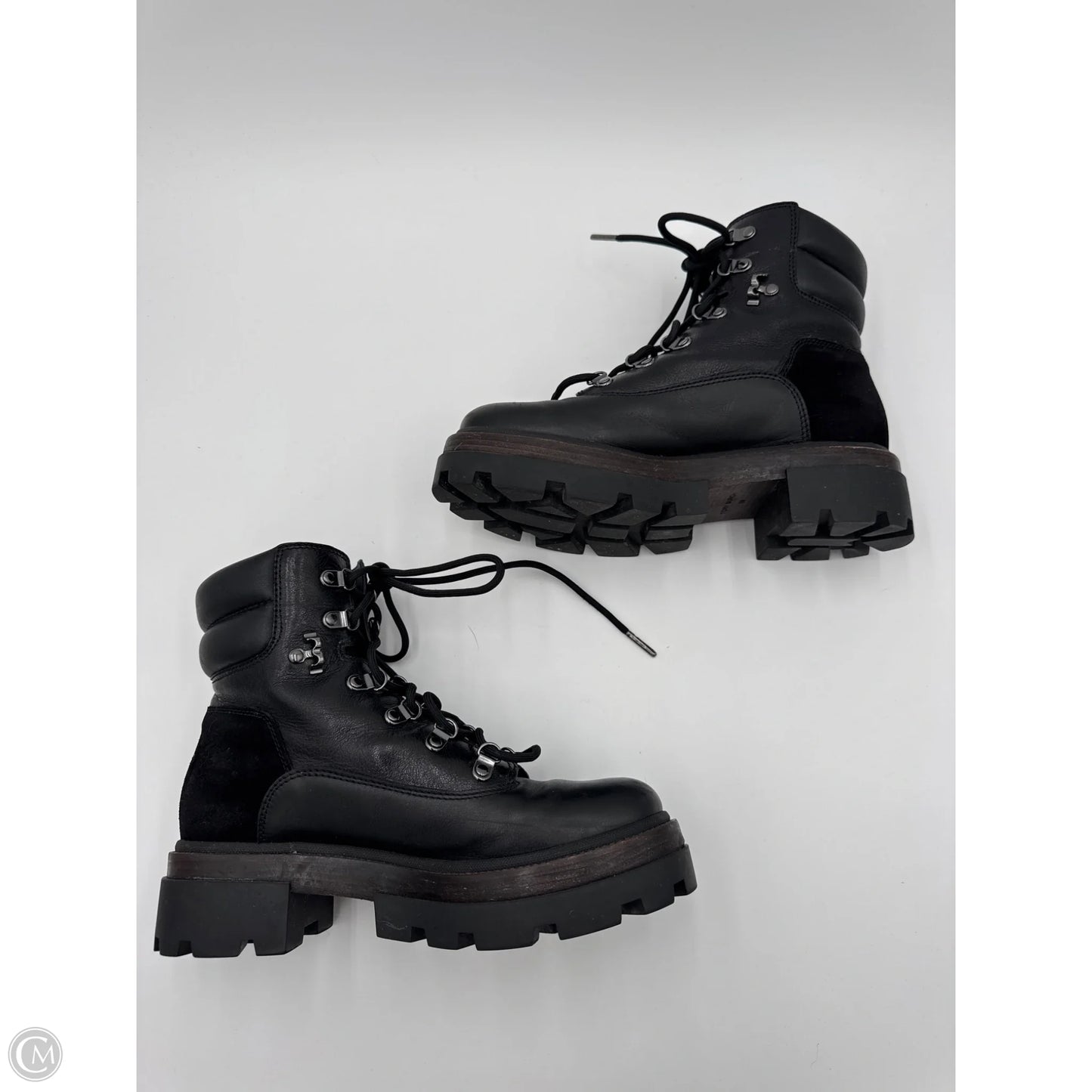 Boots Designer By Tory Burch In Black, Size: 9