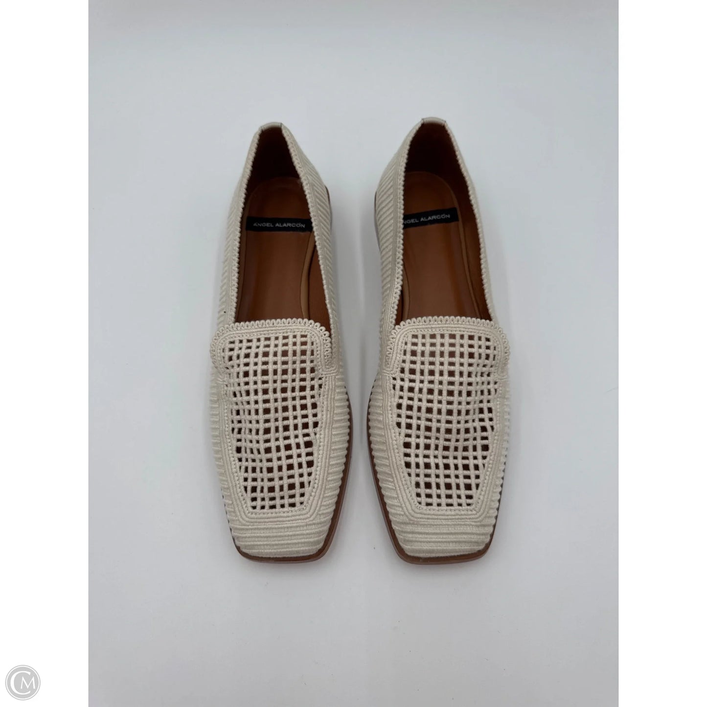 Shoes Flats By Angel Alarcon In Cream, Size: 10