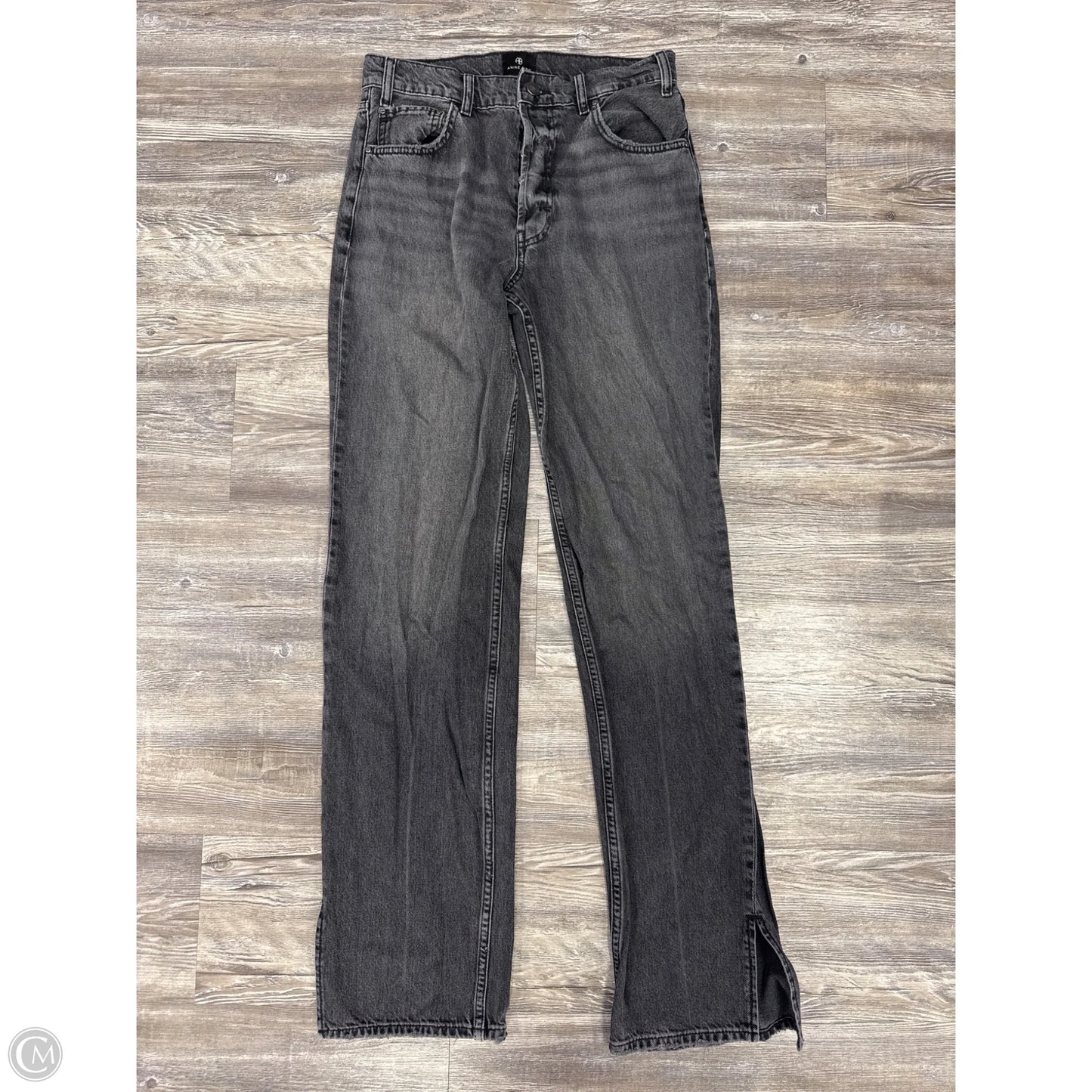 Jeans Designer By Anine Bing In Black Denim, Size: 4