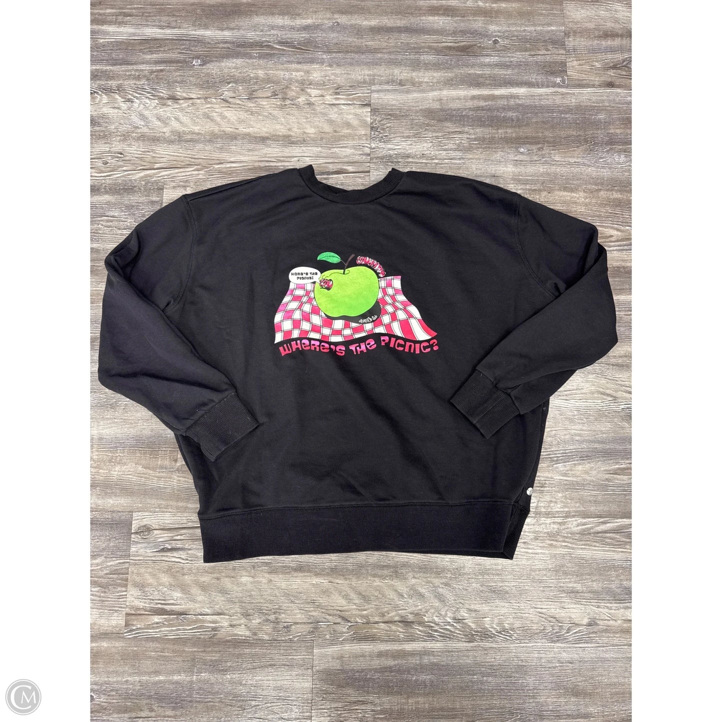 Sweatshirt Crewneck By Scotch & Soda In Black, Size: M