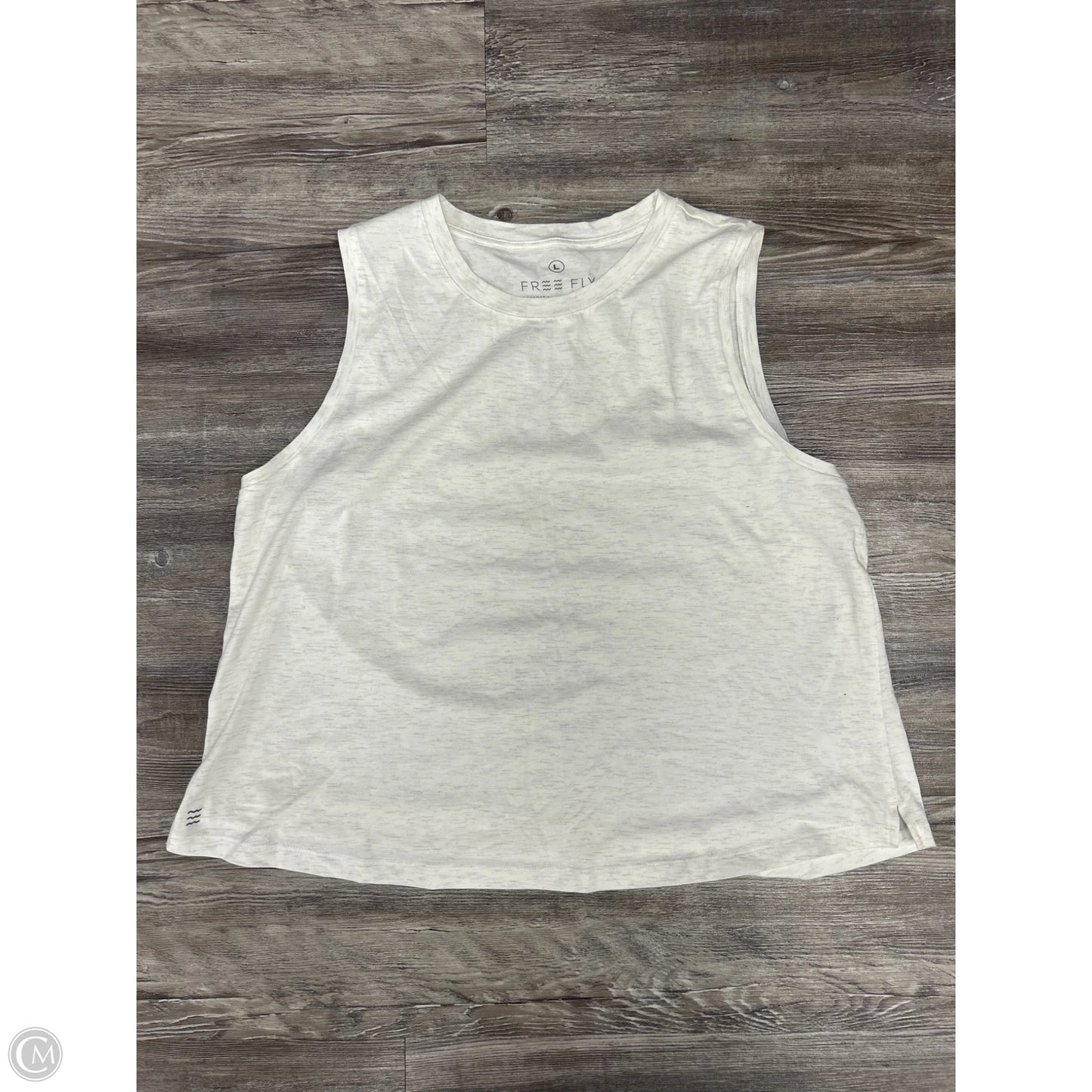 Top Sleeveless By Freefly In Grey, Size: L