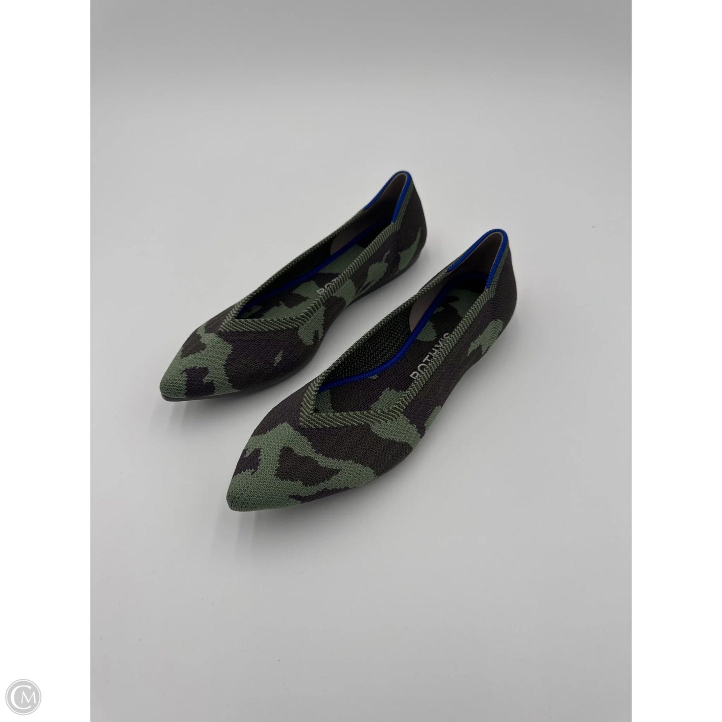 Shoes Flats By Rothys In Camouflage Print, Size: 6.5