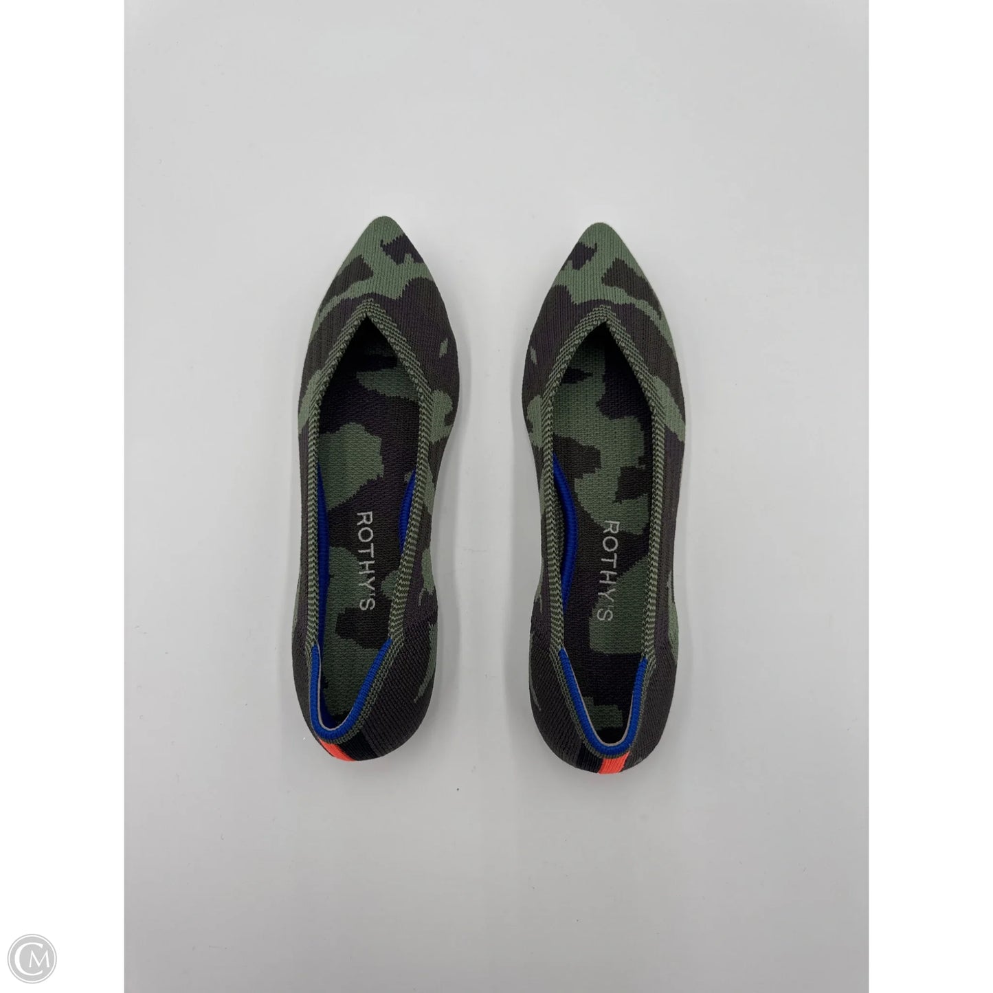 Shoes Flats By Rothys In Camouflage Print, Size: 6.5