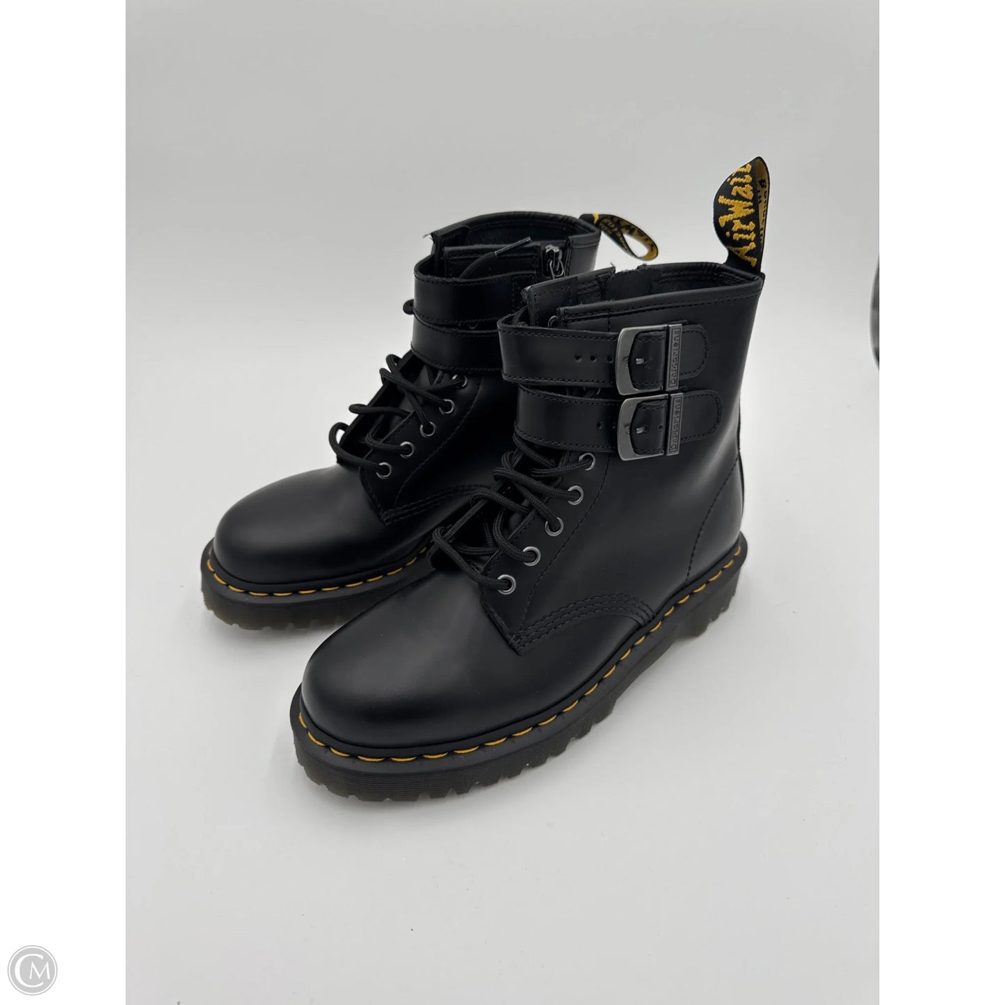 Boots Combat By Dr Martens In Black, Size: 10