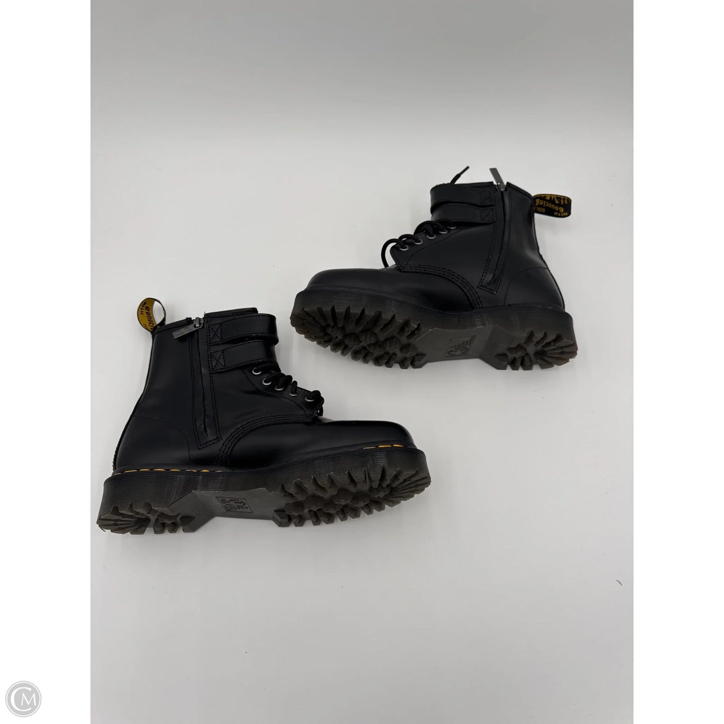 Boots Combat By Dr Martens In Black, Size: 10