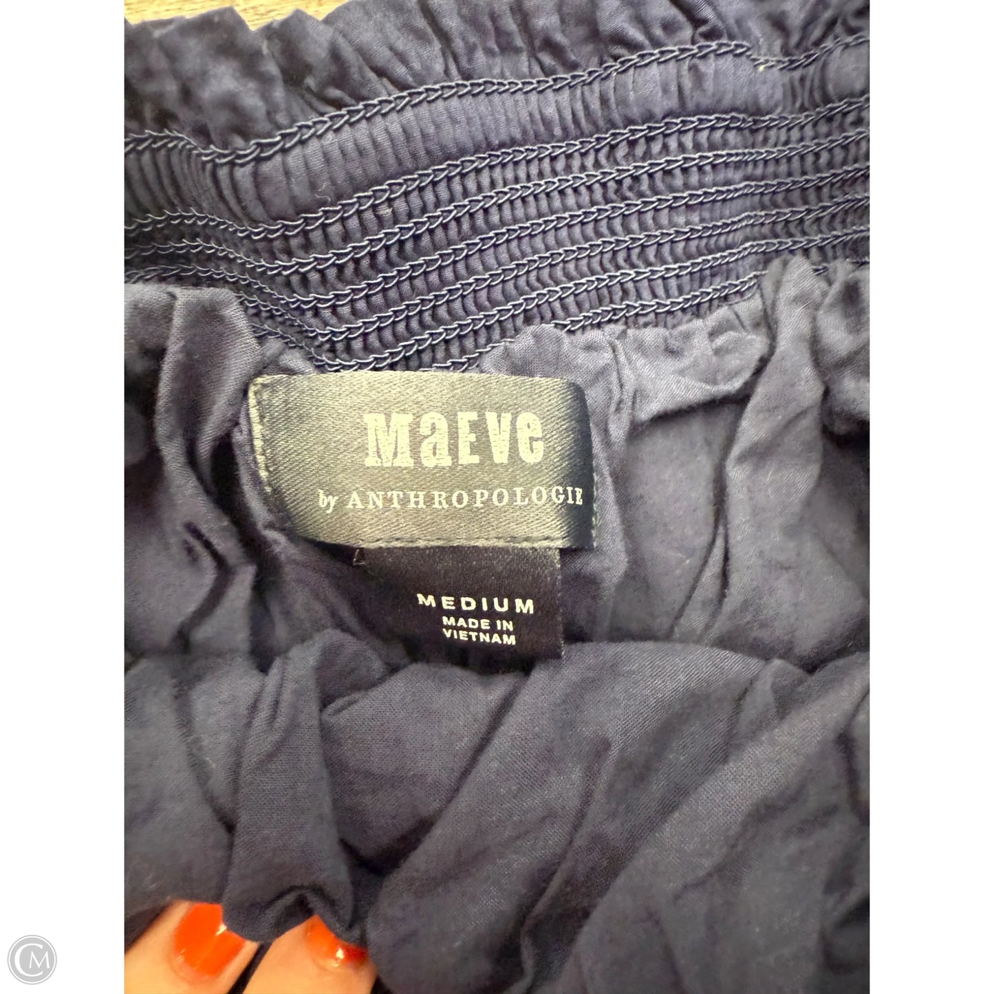 Skirt Mini & Short By Maeve In Navy, Size: M