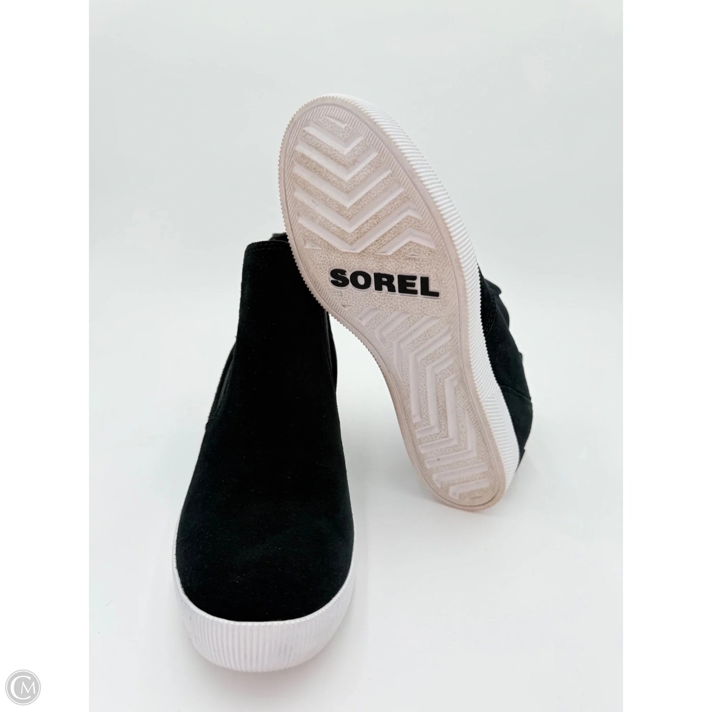 Shoes Sneakers By Sorel In Black, Size: 8
