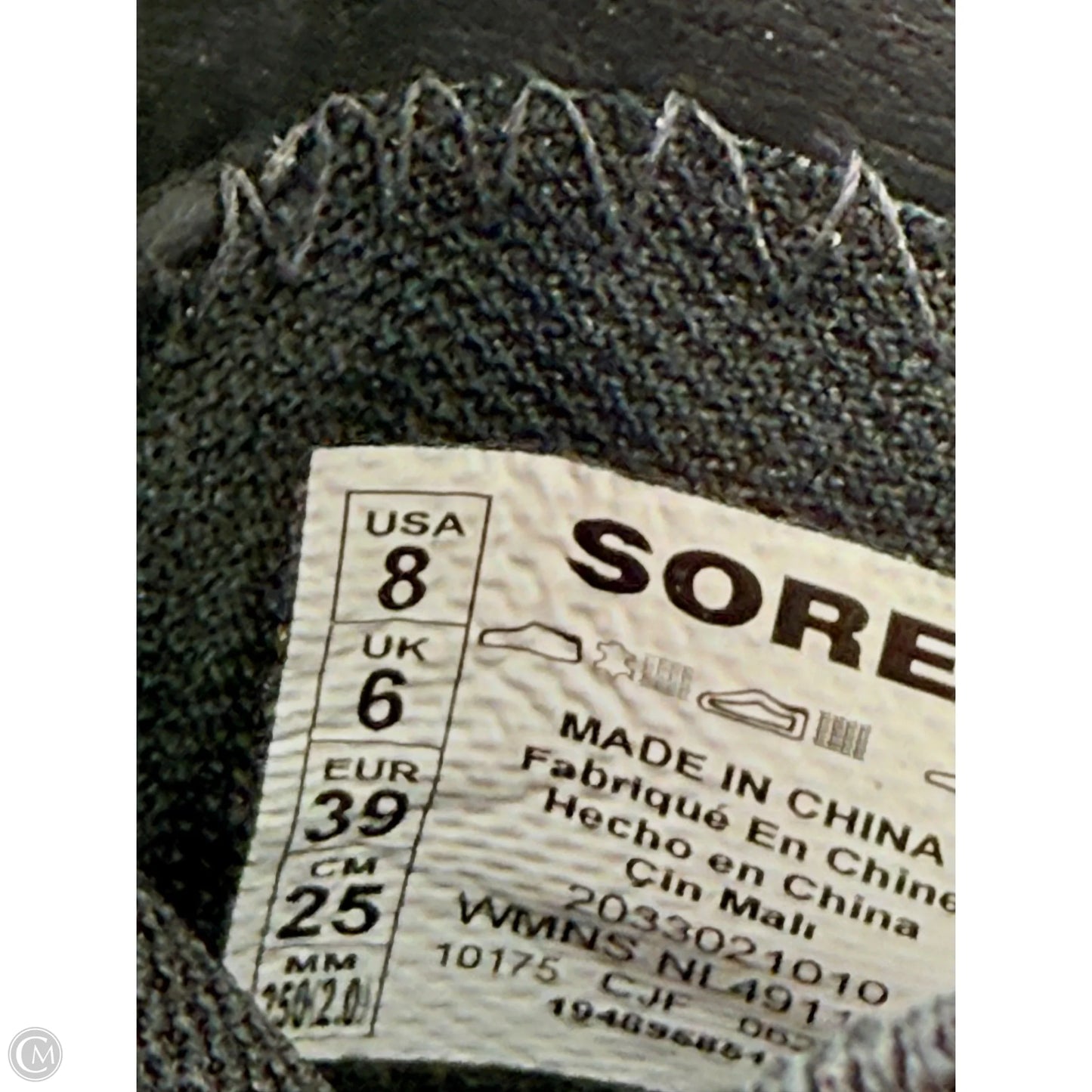 Shoes Sneakers By Sorel In Black, Size: 8