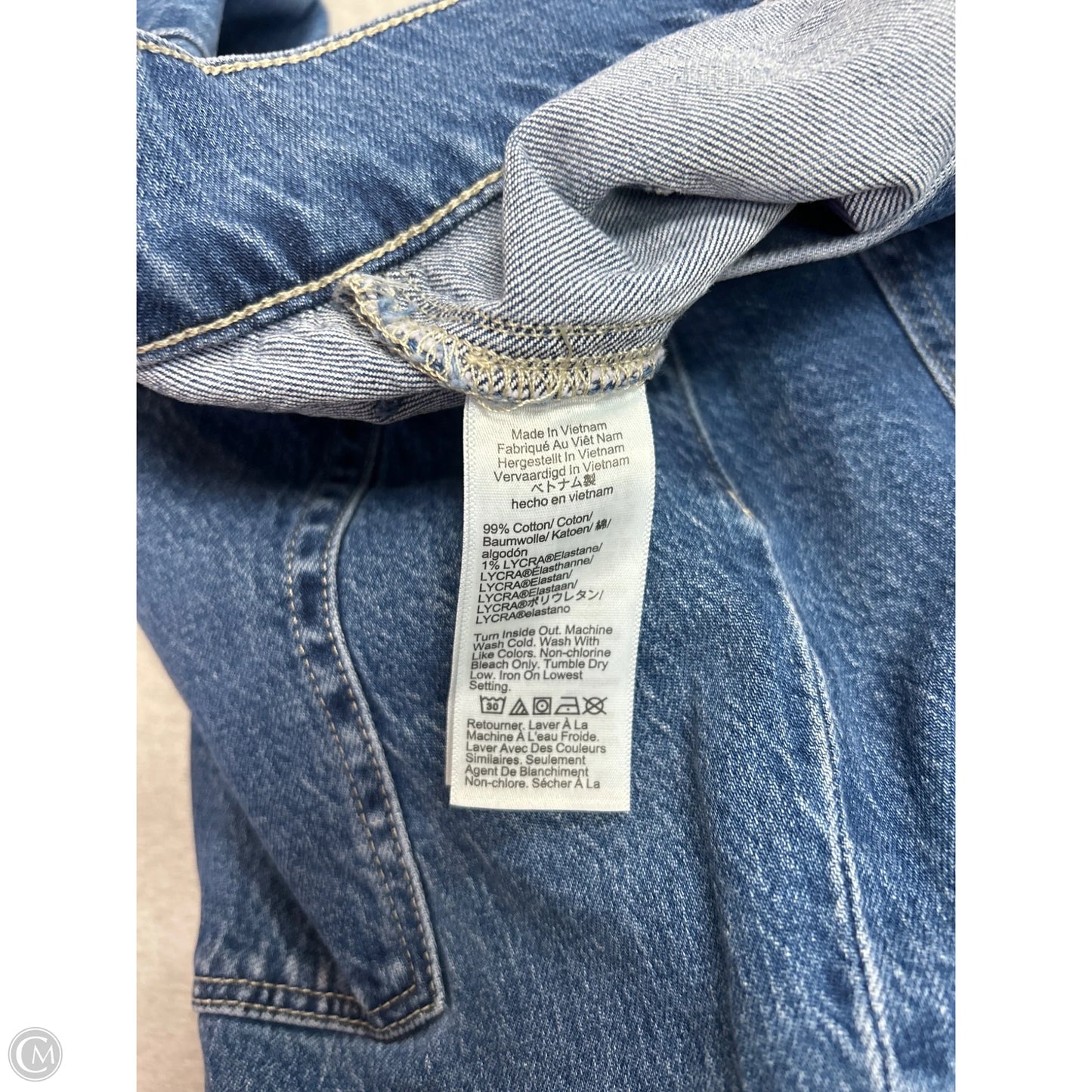 Jeans Wide Leg By J. Crew In Blue Denim, Size: 18