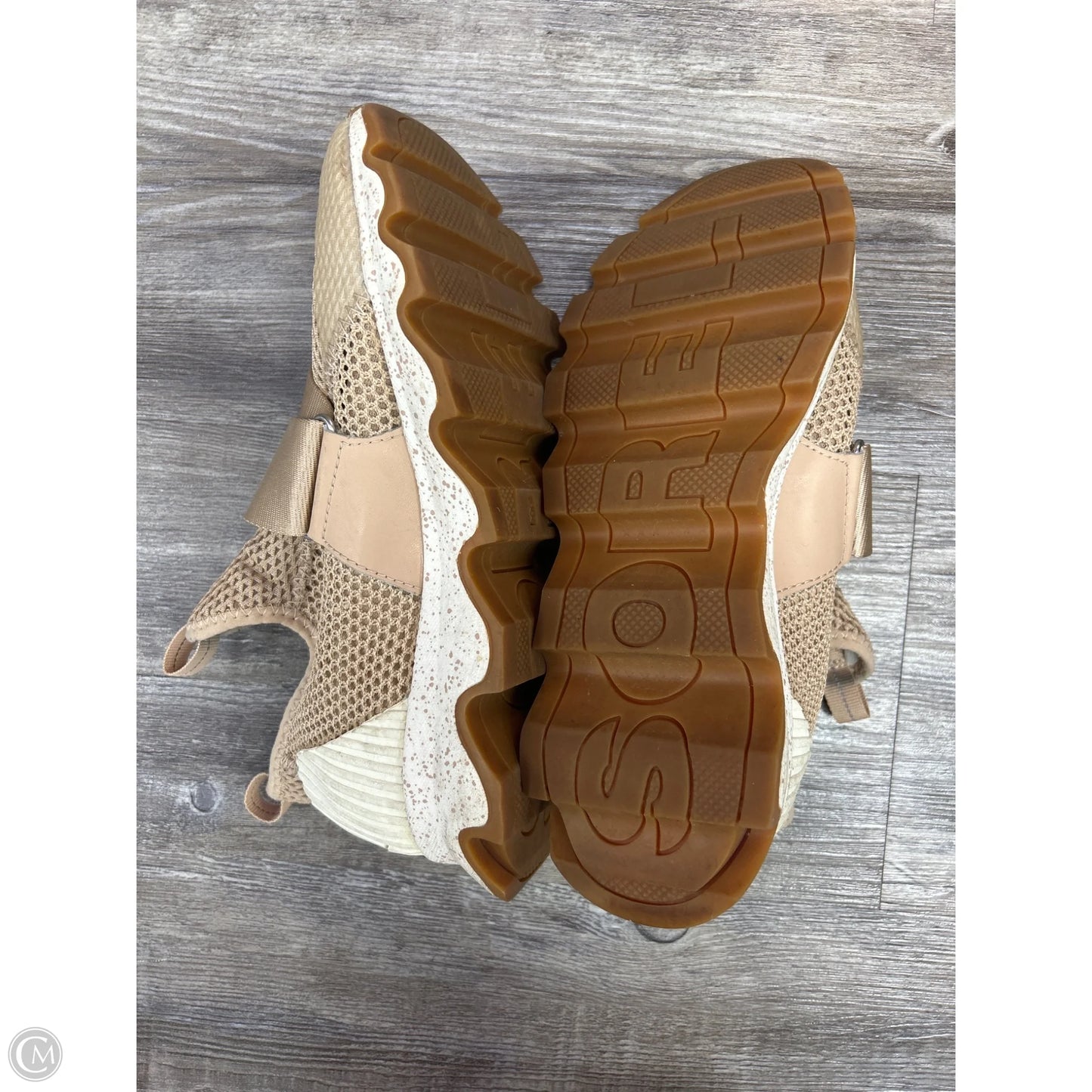 Shoes Sneakers By Sorel In Tan, Size: 7.5