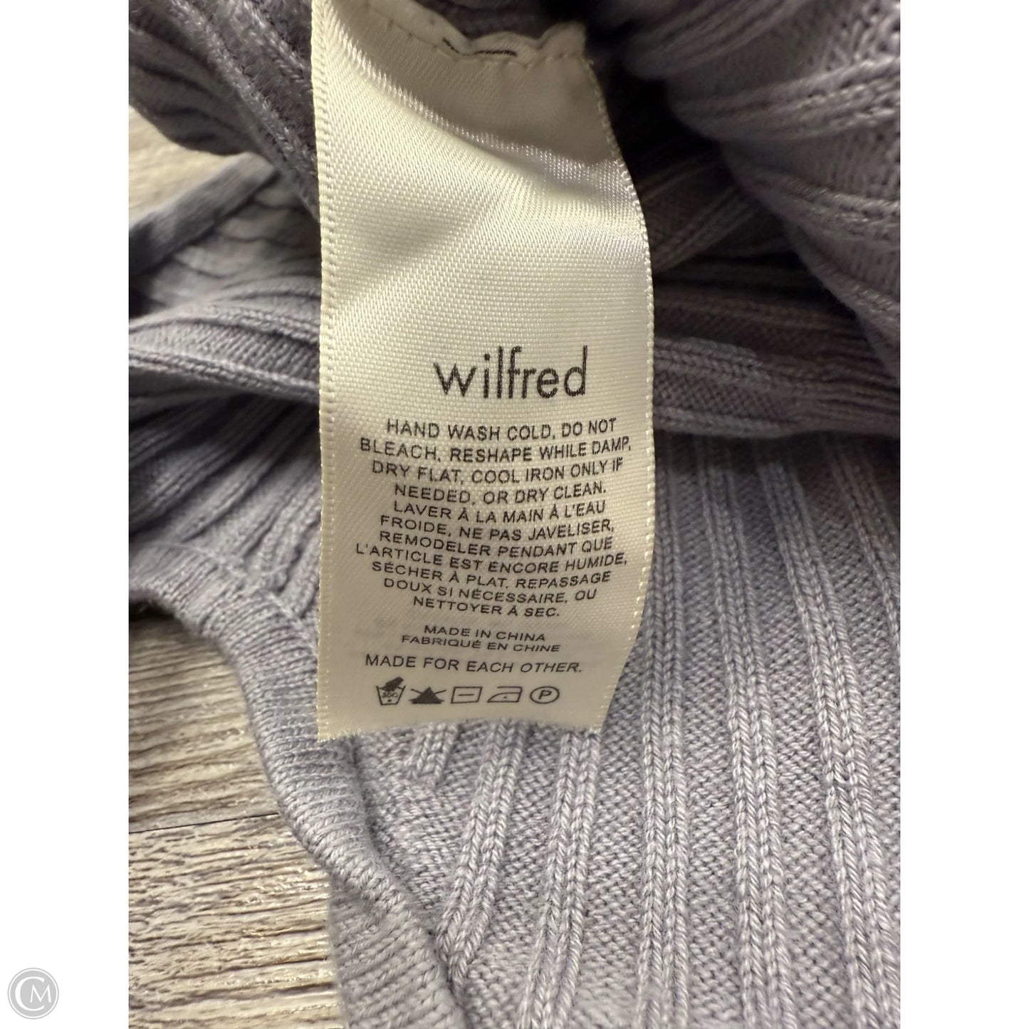 Top Sleeveless By Wilfred In Purple, Size: Xs