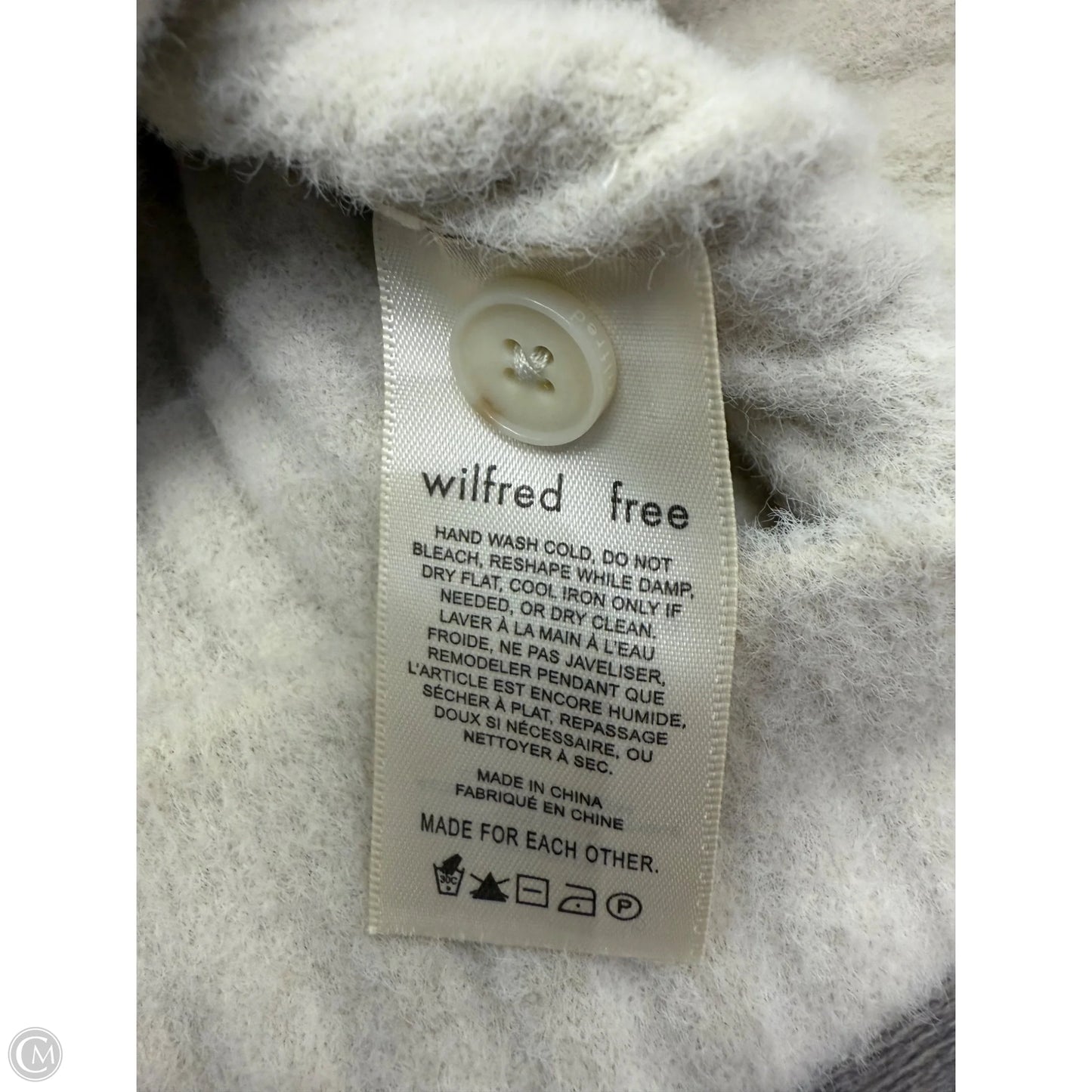 Sweater By Wilfred In Cream, Size: Xs