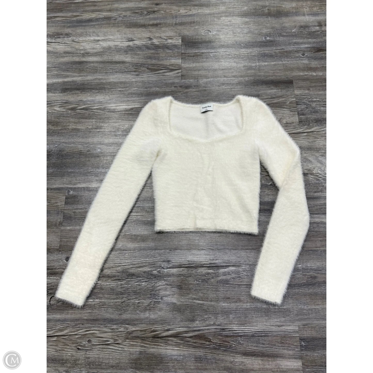 Sweater By Sunday Best In White, Size: Xs