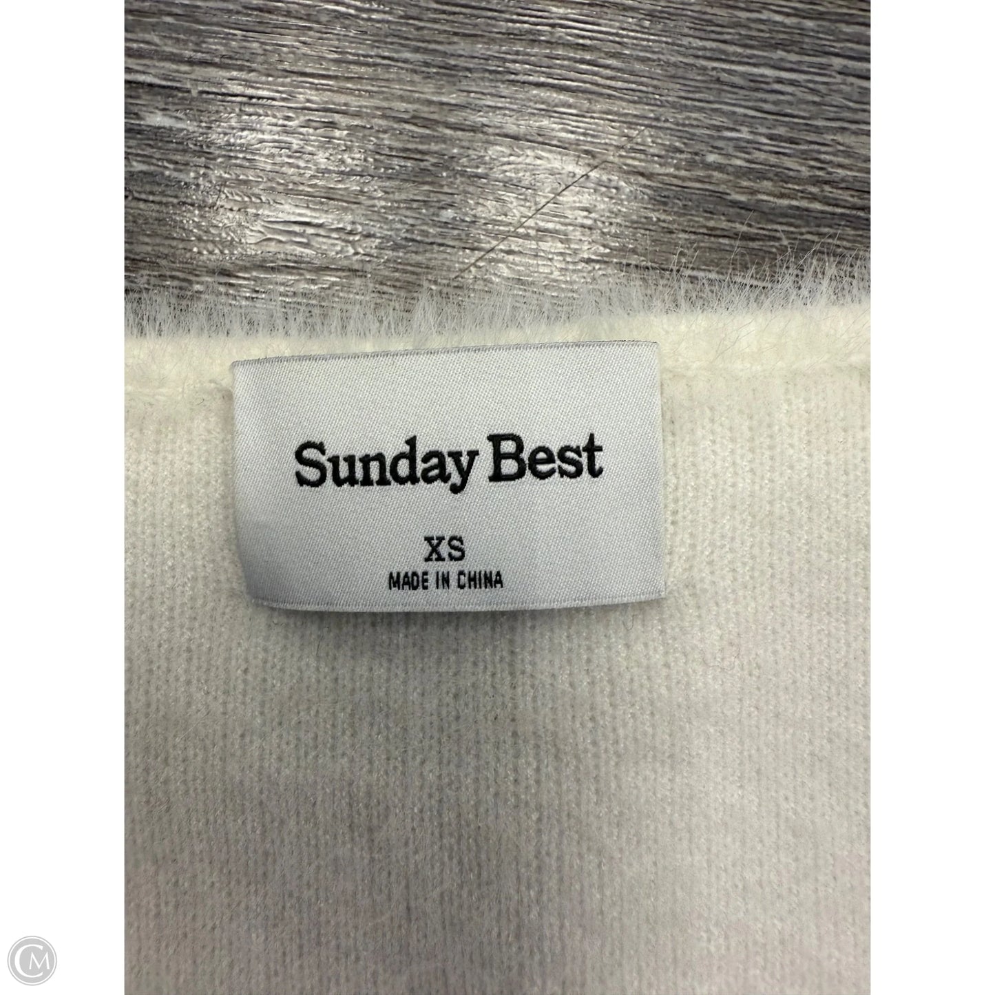 Sweater By Sunday Best In White, Size: Xs