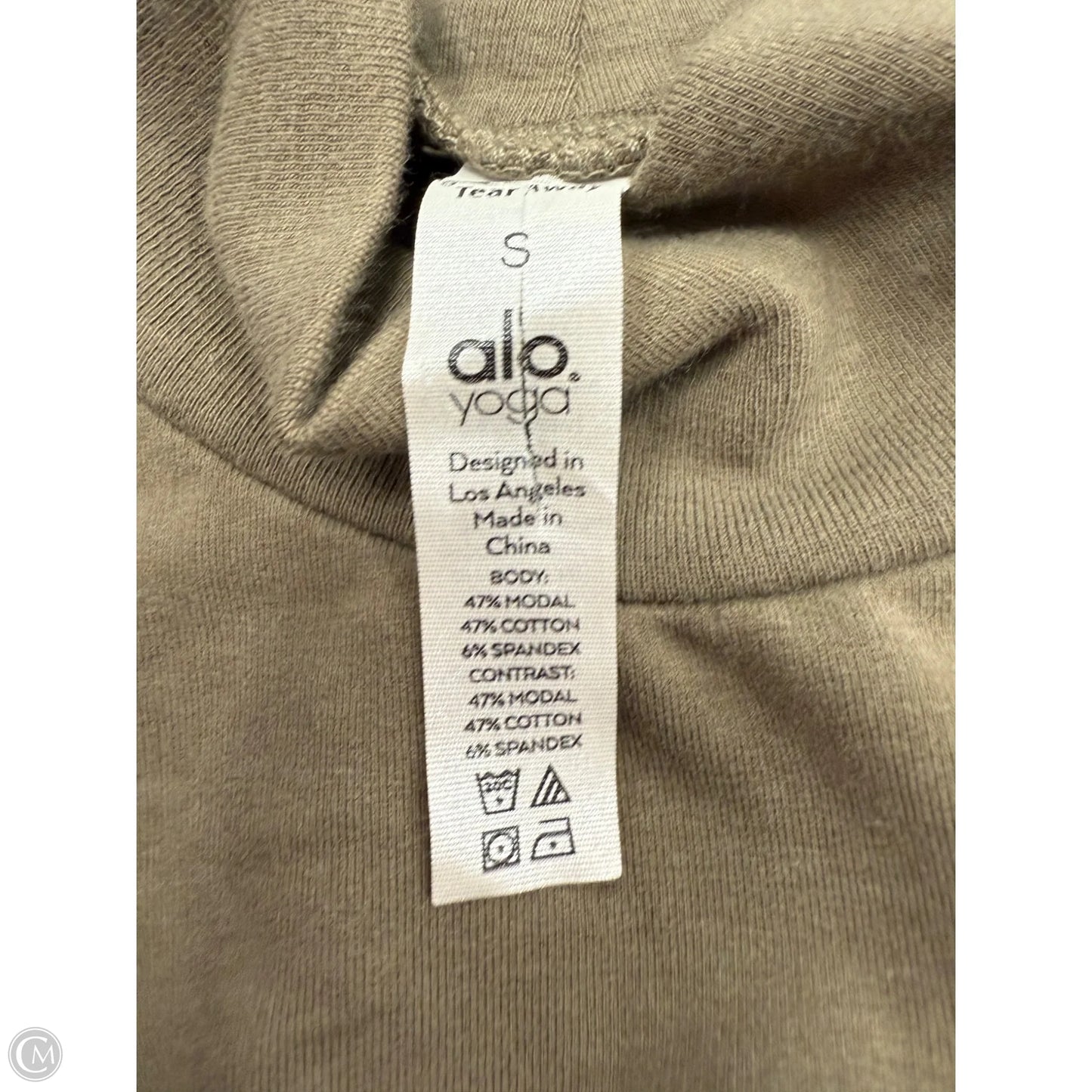 Athletic Tank Top By Alo In Green, Size: S