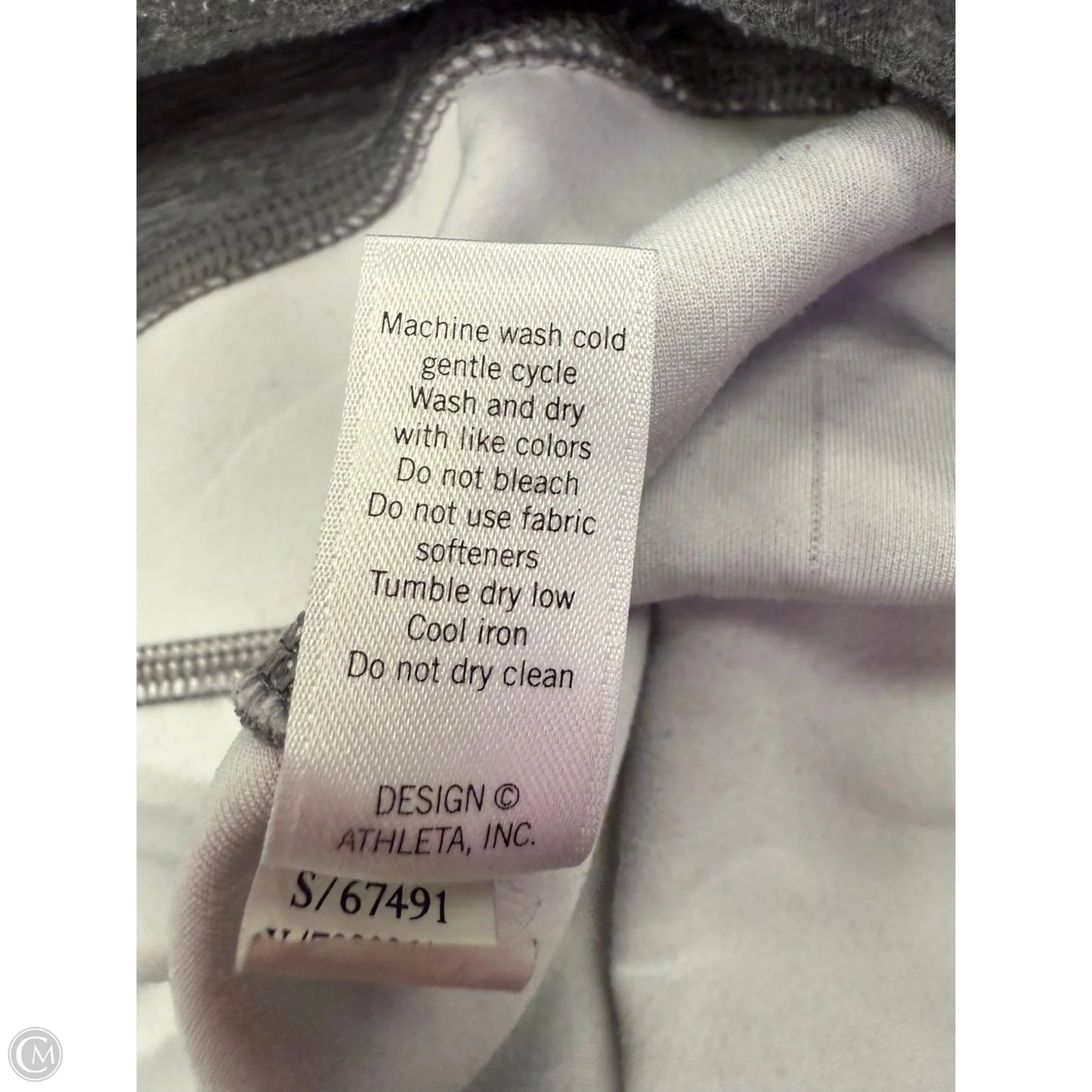 Athletic Pants By Athleta In Grey, Size: M