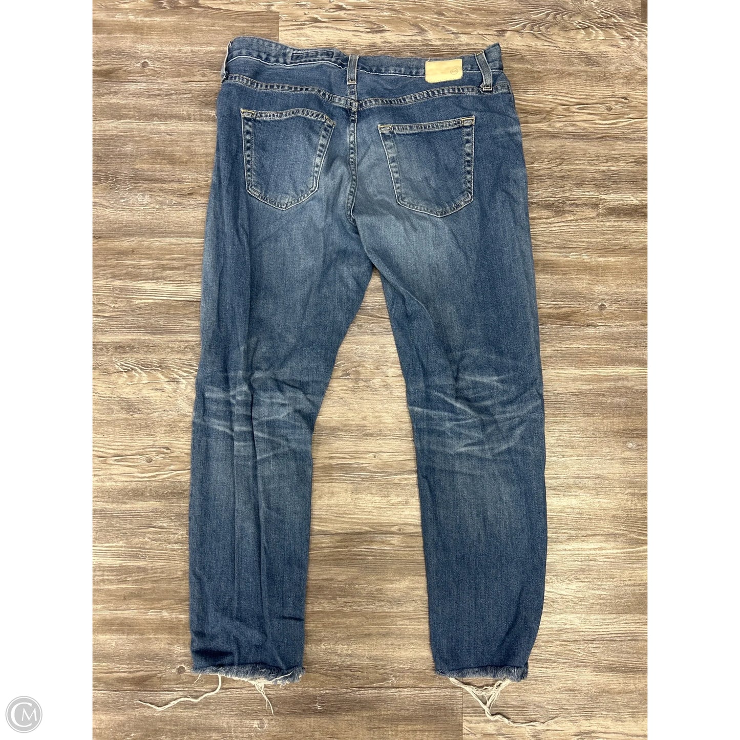 Jeans Designer By Ag Jeans In Blue Denim, Size: 10