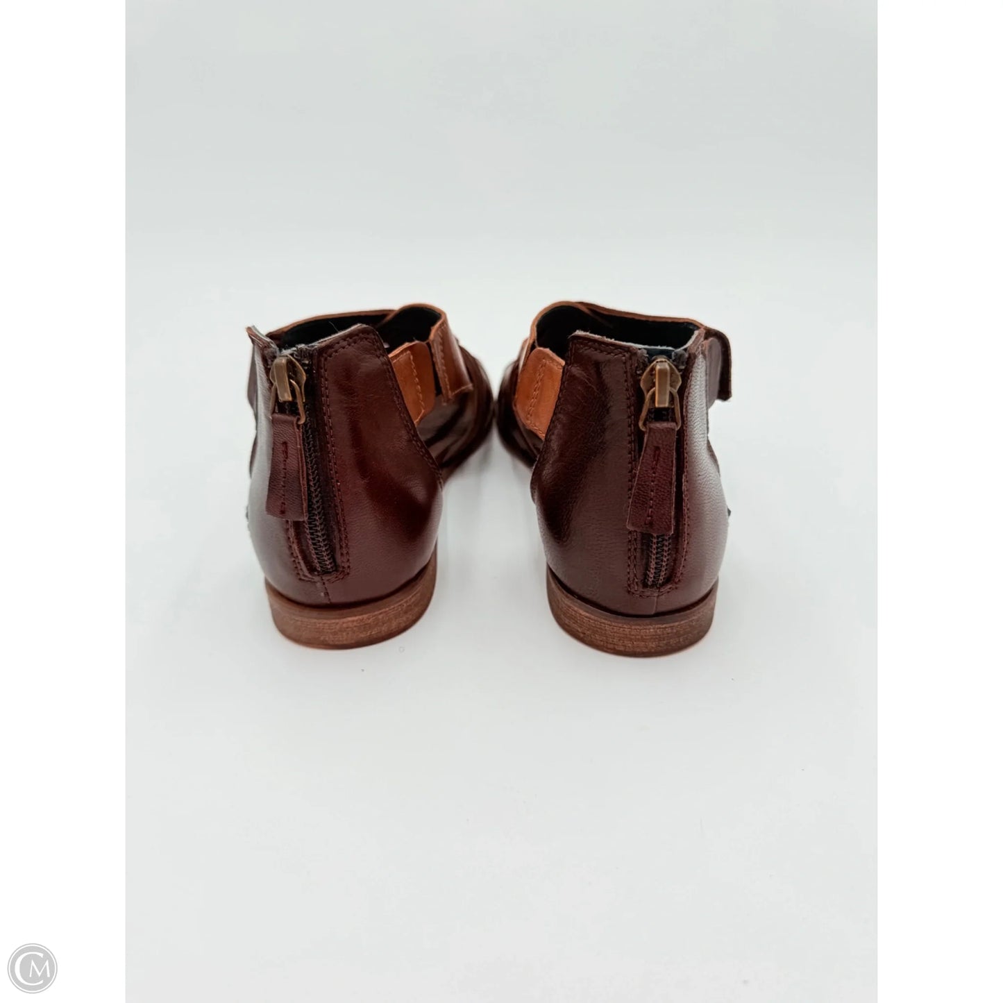 Sandals Flats By Bed Stu In Brown, Size: 8
