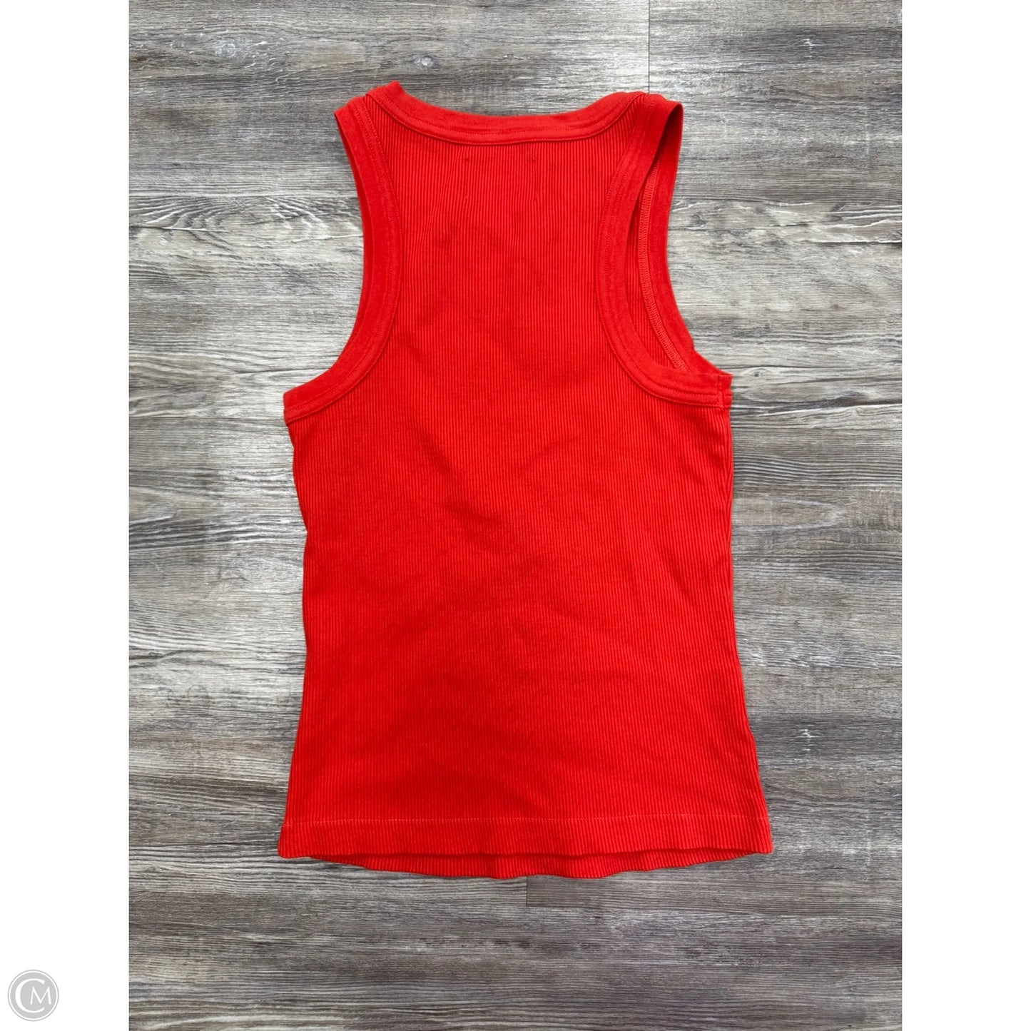 Top Sleeveless Designer By Citizens Of Humanity In Red, Size: M