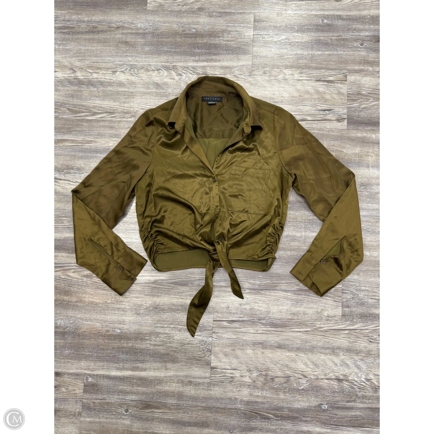 Top Long Sleeve By Sanctuary In Green, Size: S