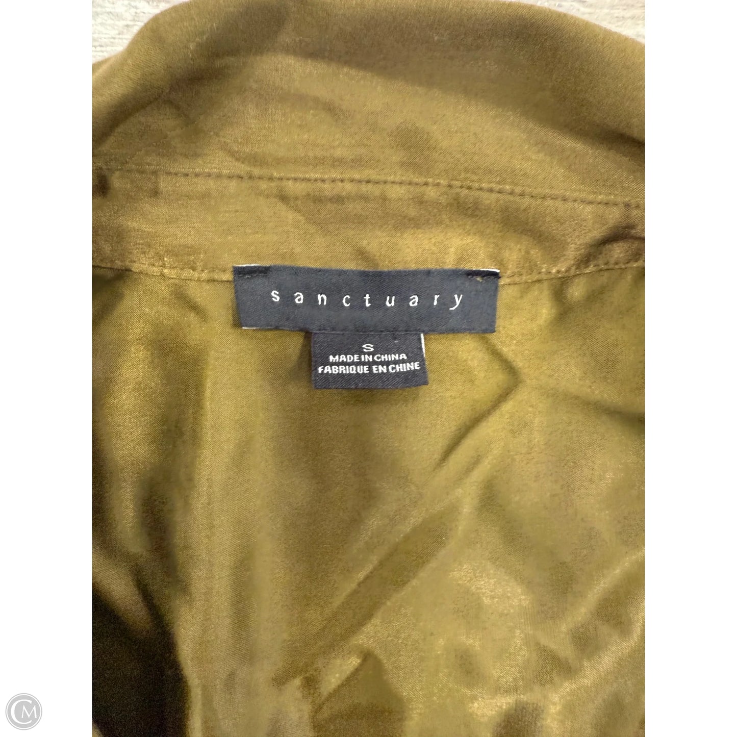 Top Long Sleeve By Sanctuary In Green, Size: S