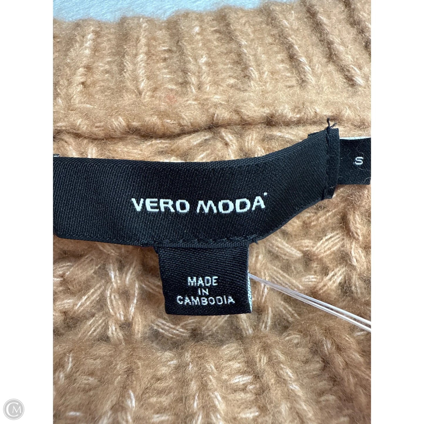 Sweater By Vero Moda In Purple & Tan, Size: S