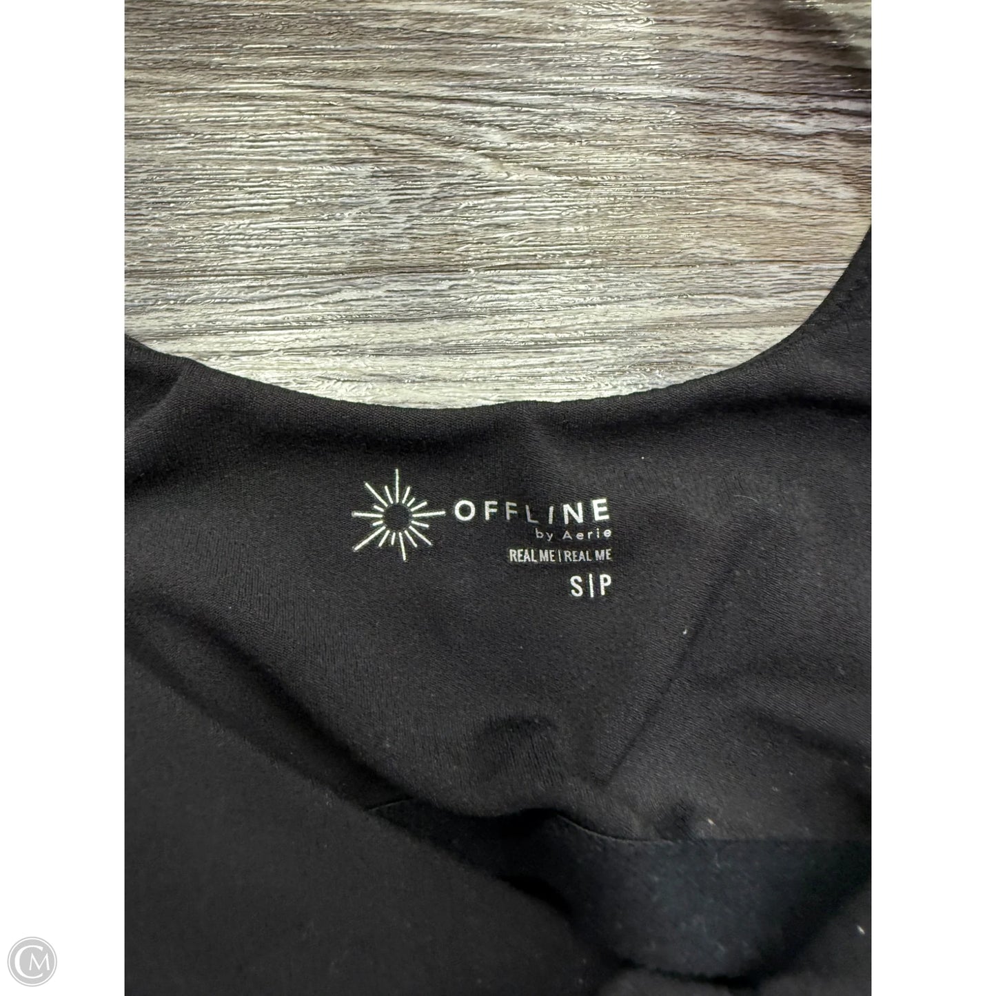 Athletic Bra By Aerie In Black, Size: S