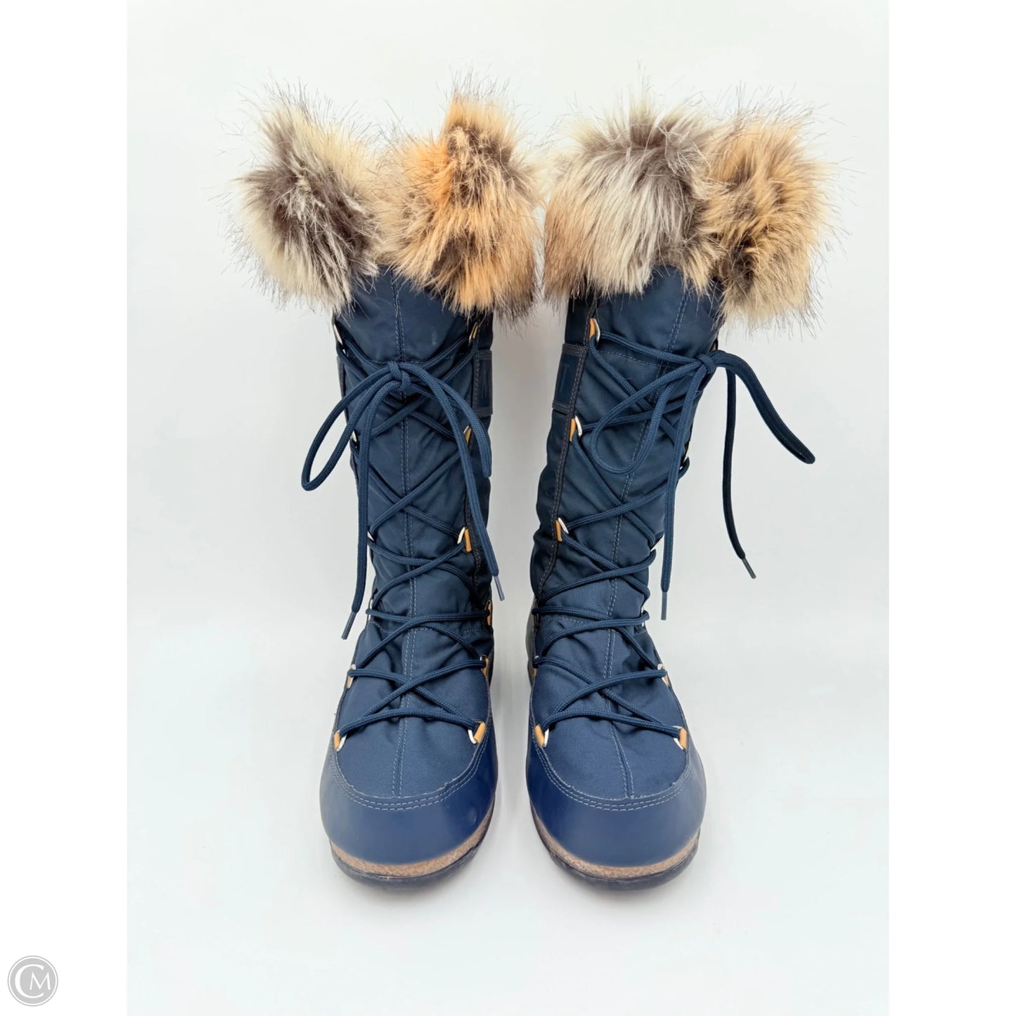 Boots Designer By MoonBoots In Navy, Size: 10