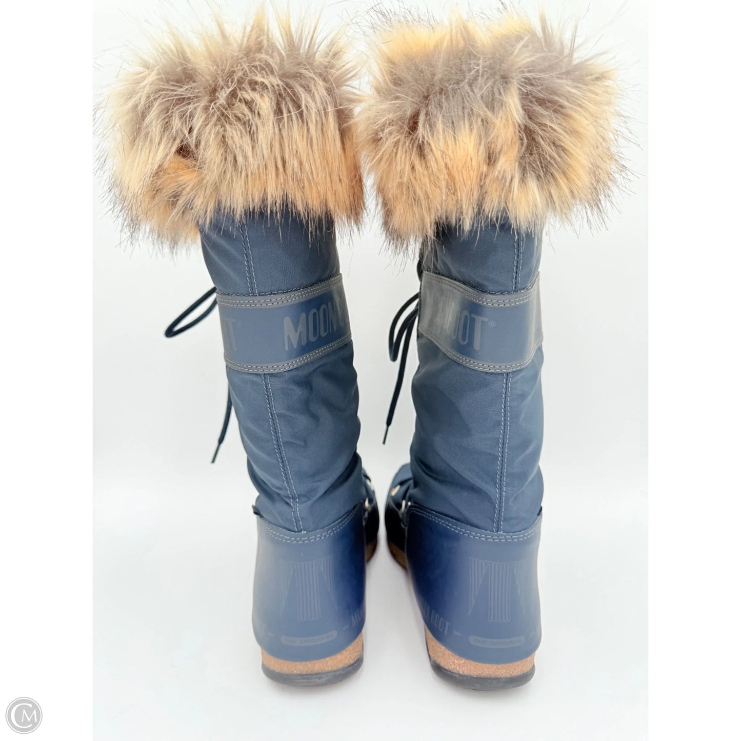 Boots Designer By MoonBoots In Navy, Size: 10