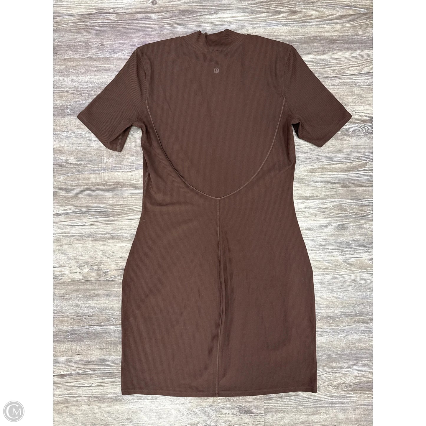 Athletic Dress By Lululemon In Brown, Size: S