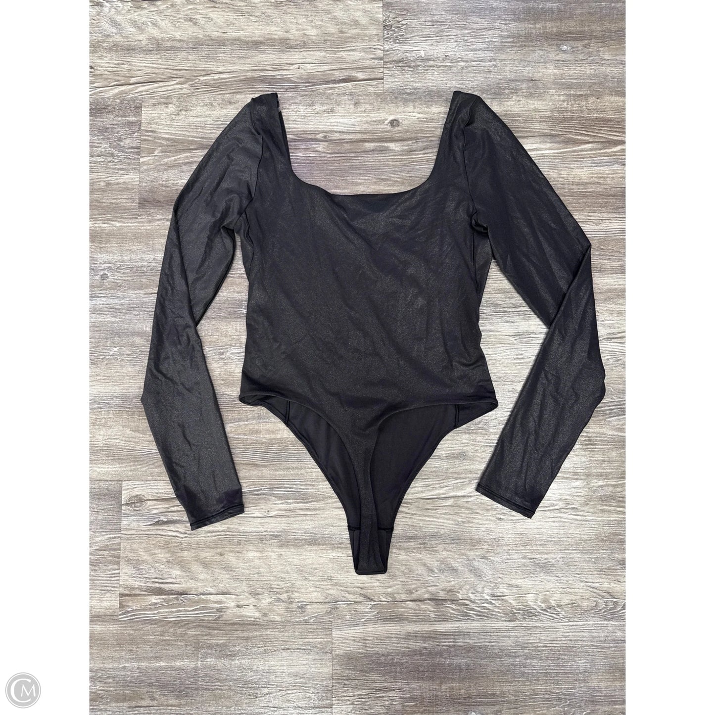 Bodysuit By Lululemon In Black & Silver, Size: M