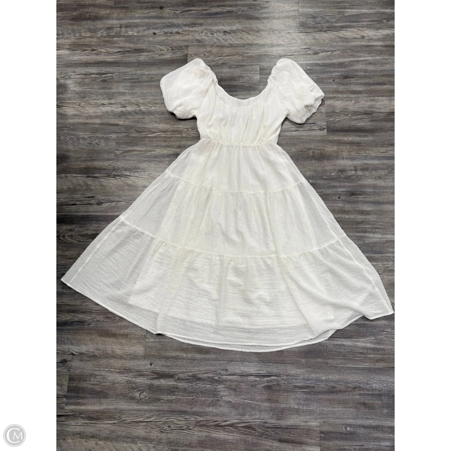 Dress Casual Maxi By Astr The Label In White, Size: M