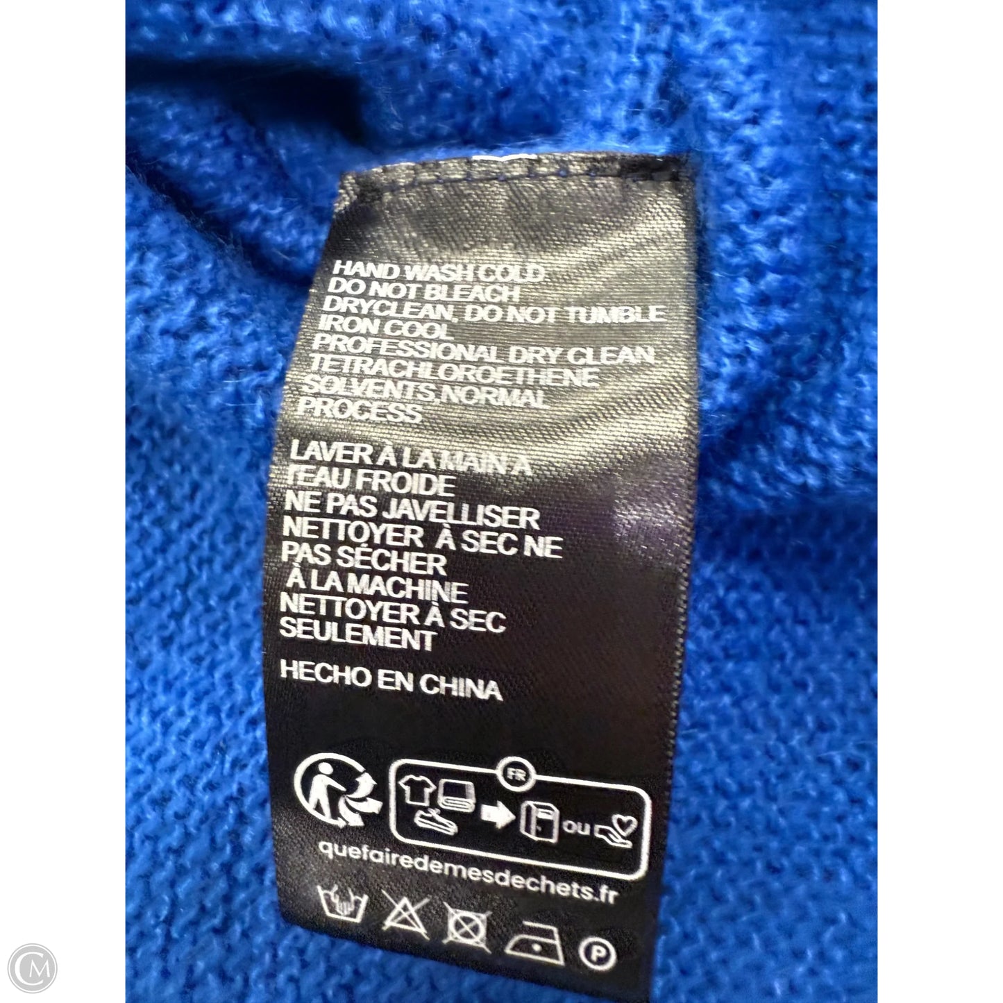 Sweater By Caballero In Blue, Size: L