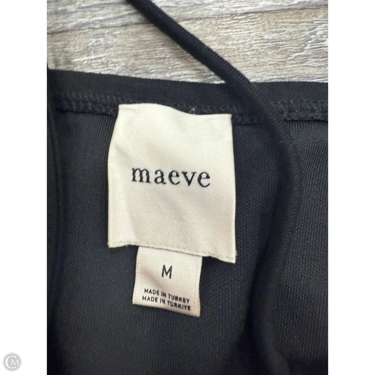 Dress Casual Short By Maeve In Black & Tan, Size: M