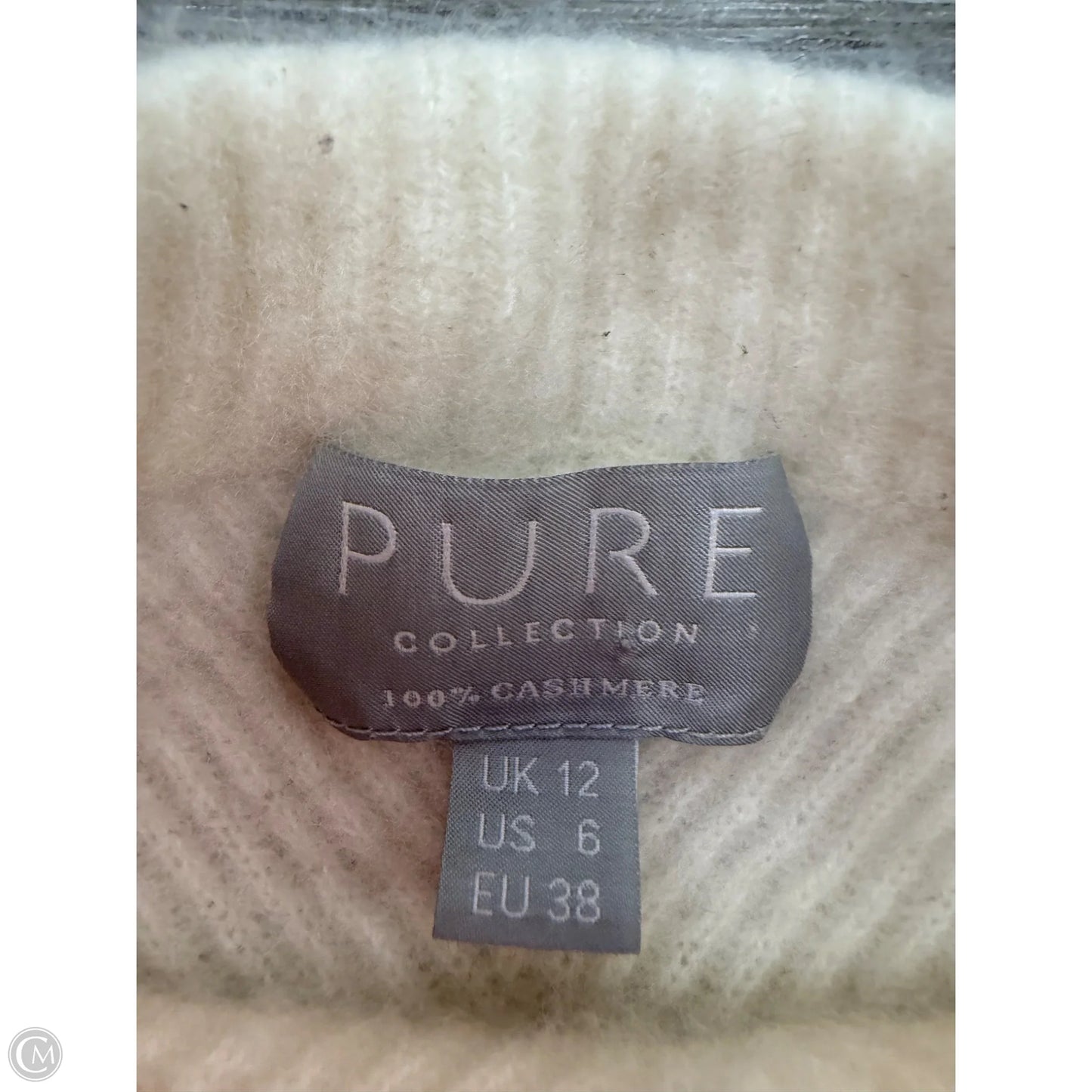 Sweater Cashmere By Pure In Cream, Size: S