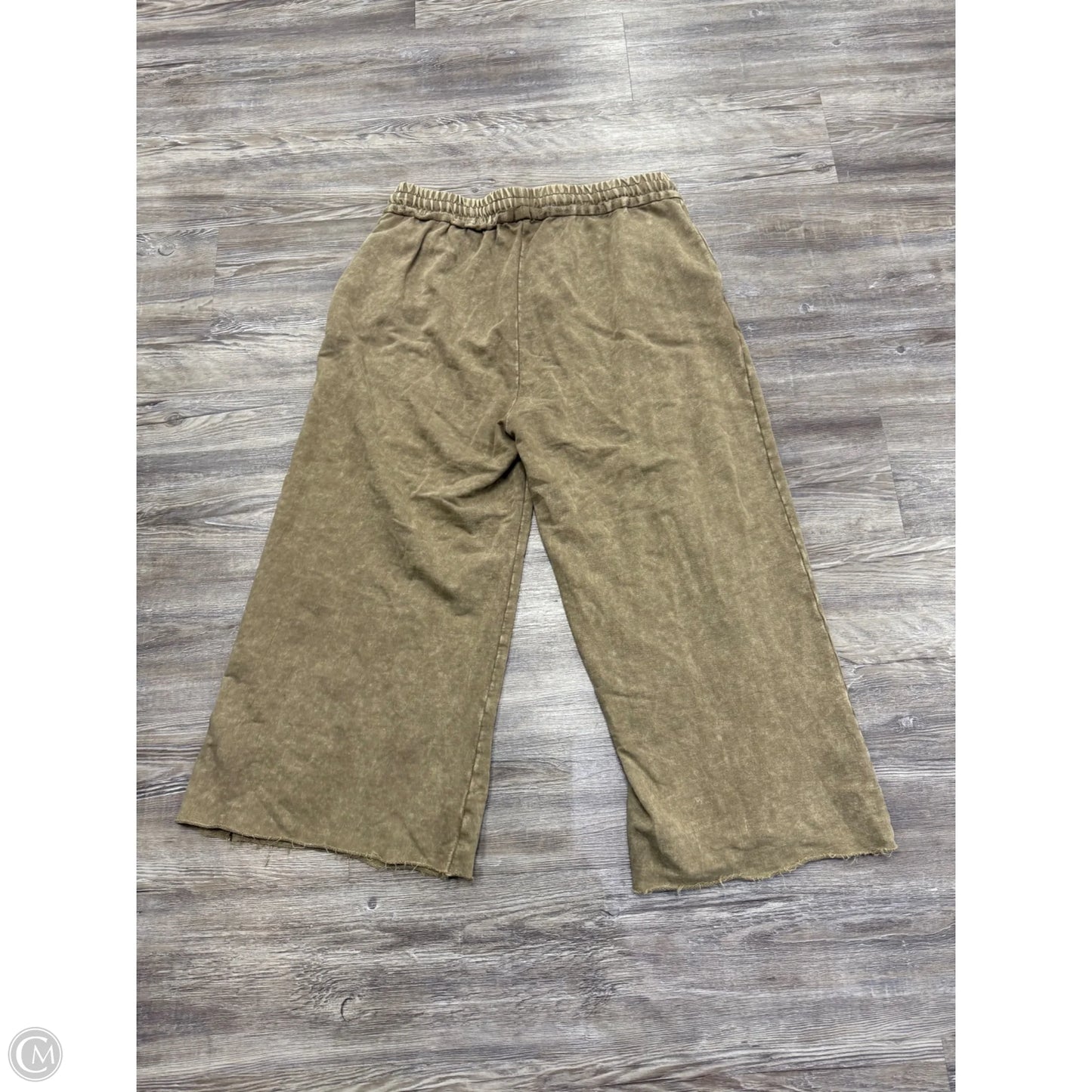 Pants Lounge By Zenana Outfitters In Tan, Size: Xl