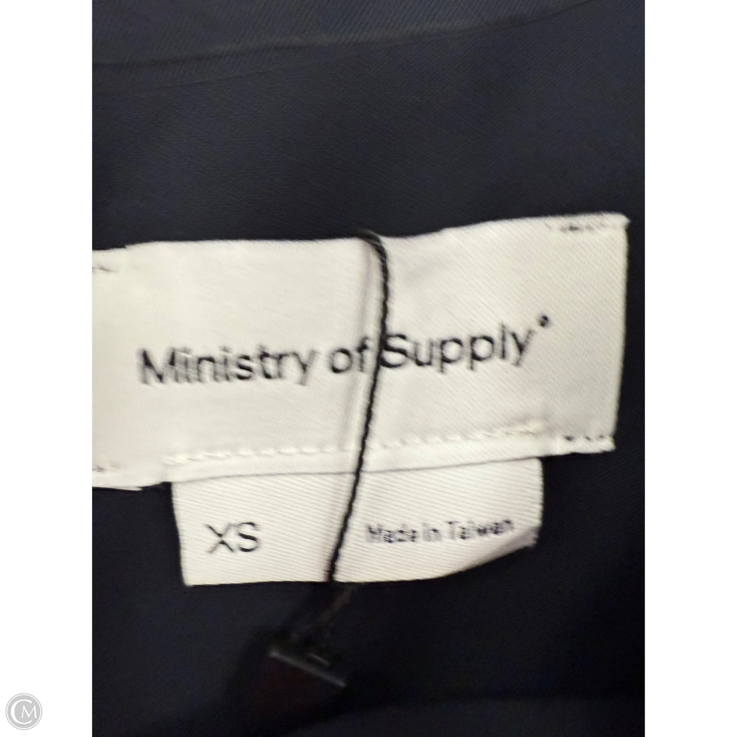 Dress Casual Midi By Ministry of Supply In Navy, Size: Xs